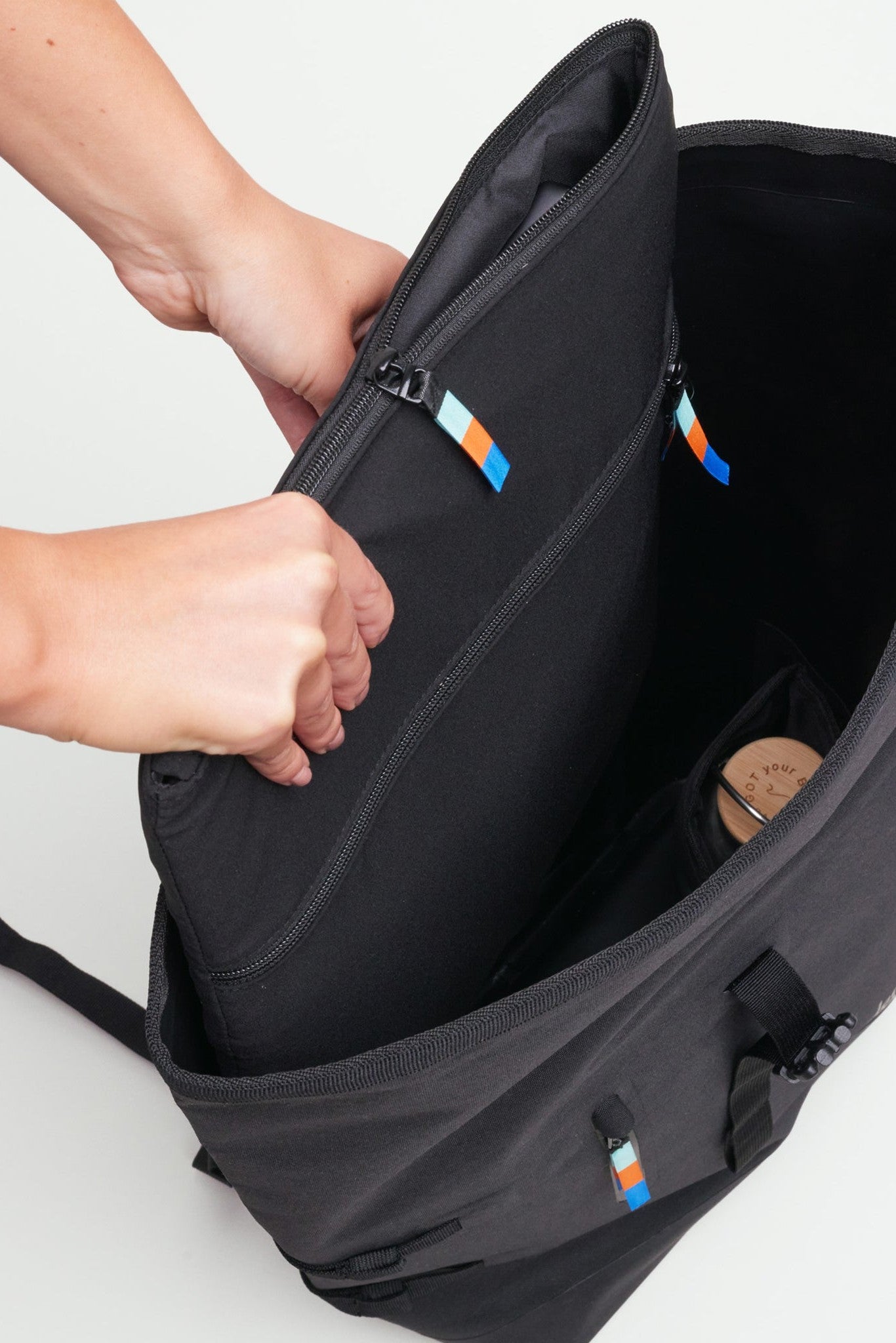 GOT BAG - Rolltop 2.0 - Black - BACKYARD