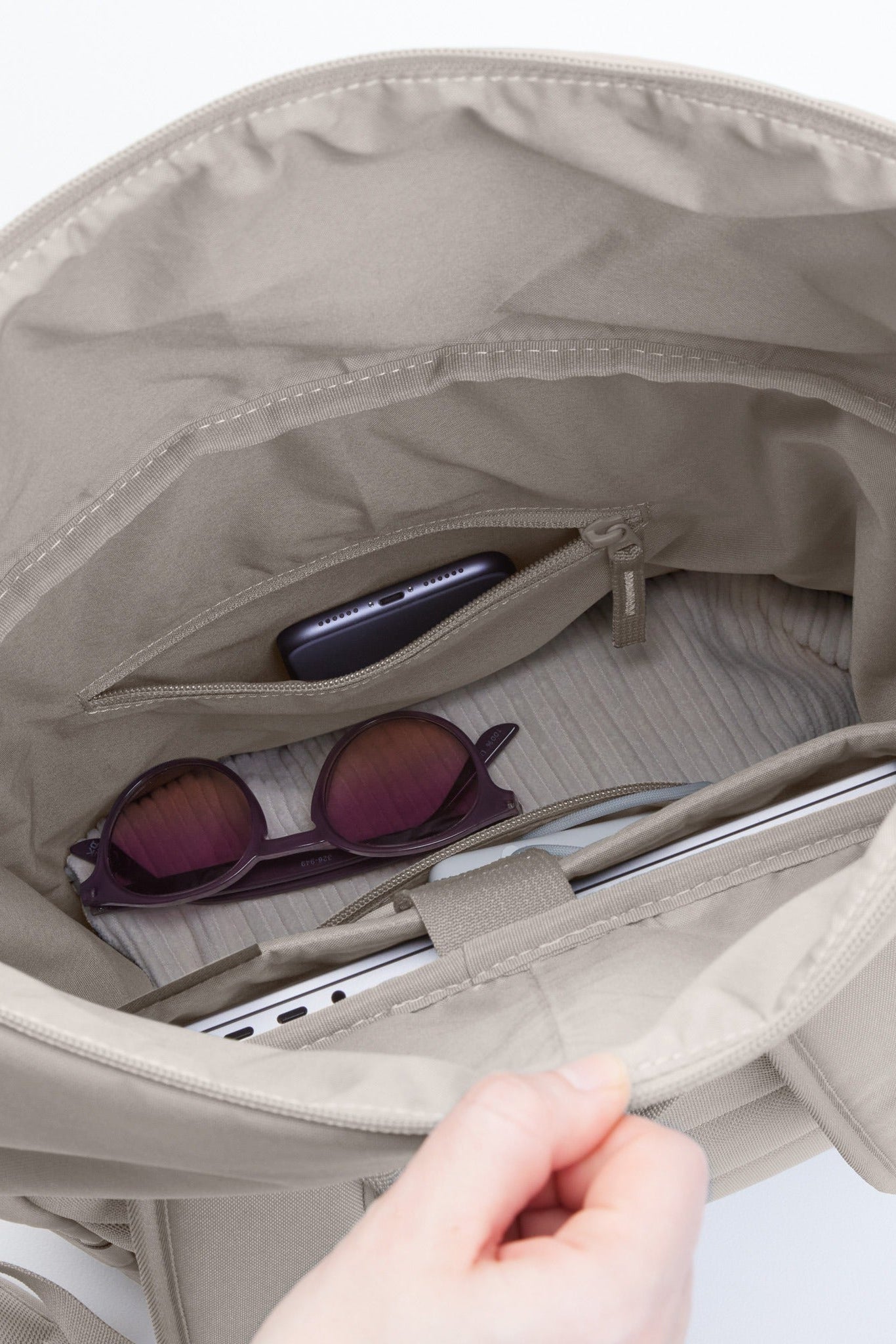GOT BAG - Rolltop Easy Monochrome - Clam - BACKYARD