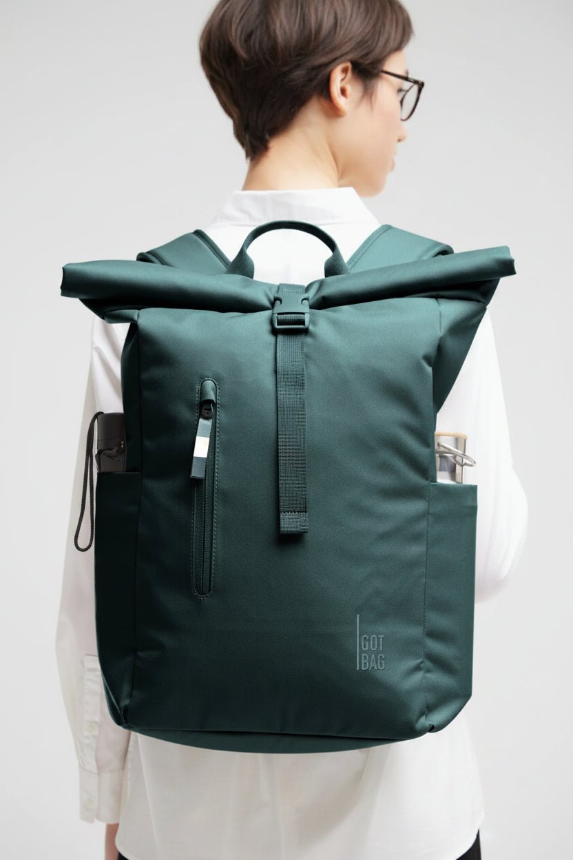 GOT BAG-Rolltop Easy Monochrome-Sea Teal-BACKYARD