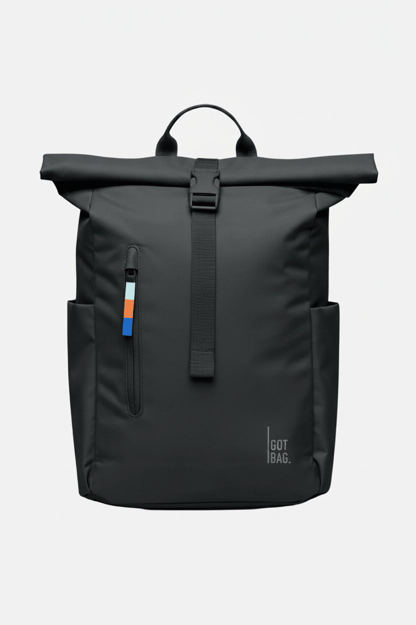 GOT BAG-Rolltop Easy Small-Black-BACKYARD