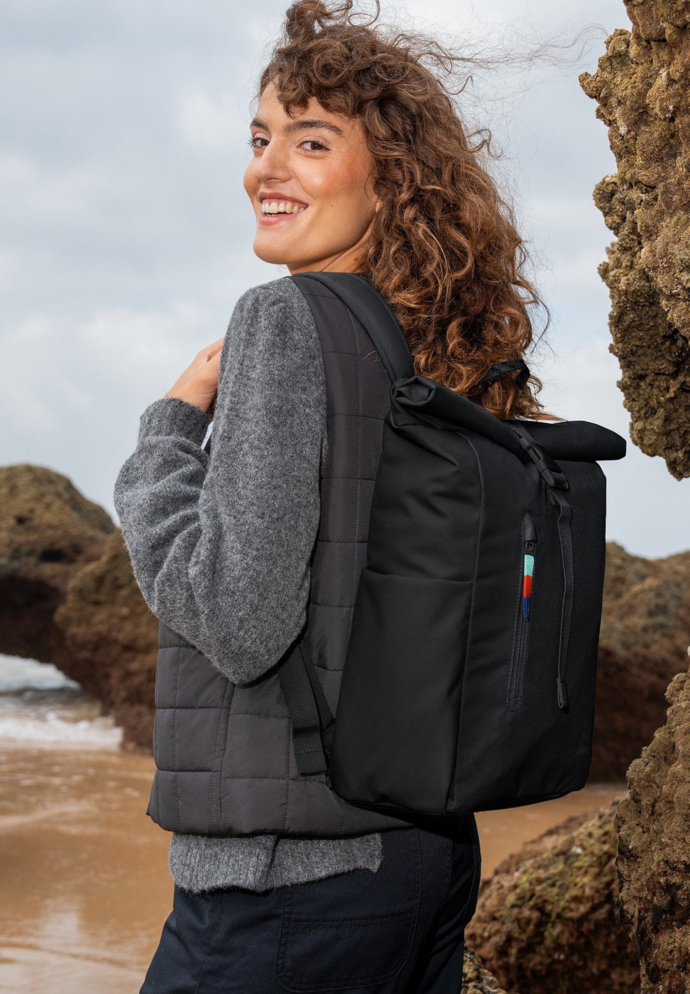 GOT BAG - Rolltop Easy Small - Black - BACKYARD