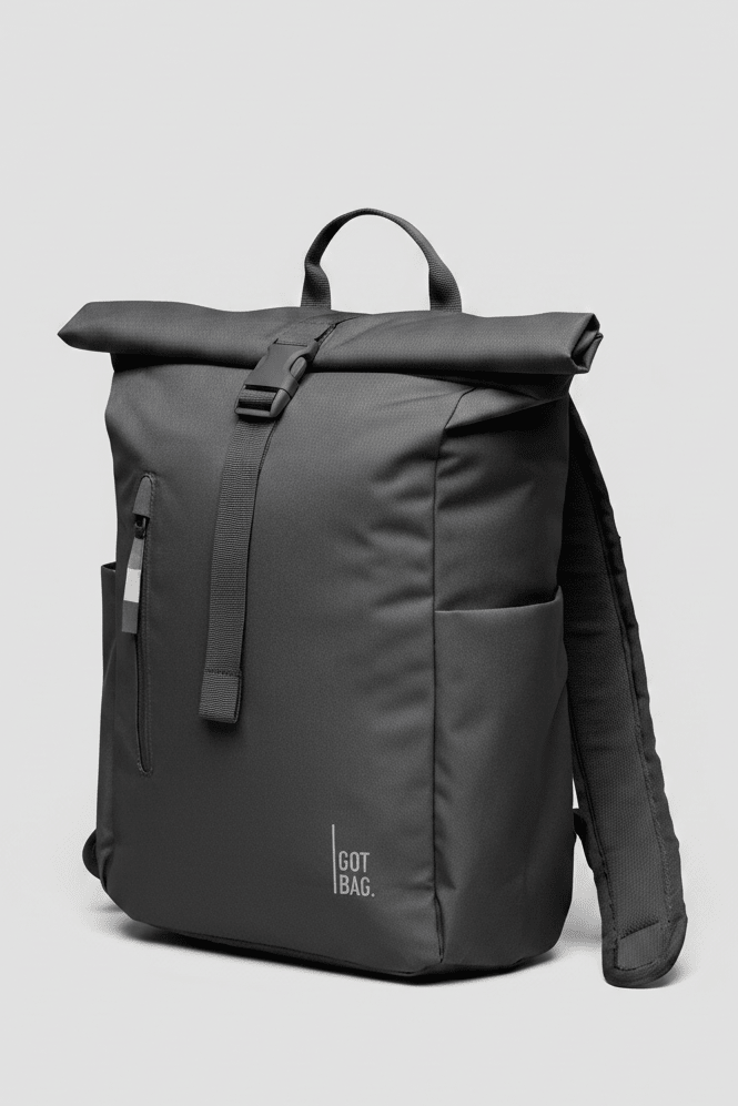 GOT BAG-Rolltop Easy Small Monochrome-Shark-BACKYARD