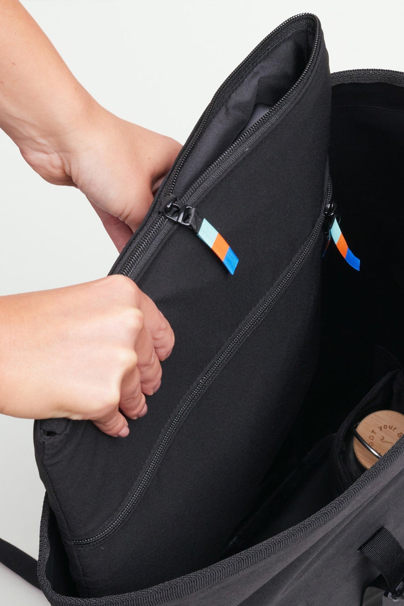 GOT BAG - Rolltop Lite 2.0 - Black - BACKYARD