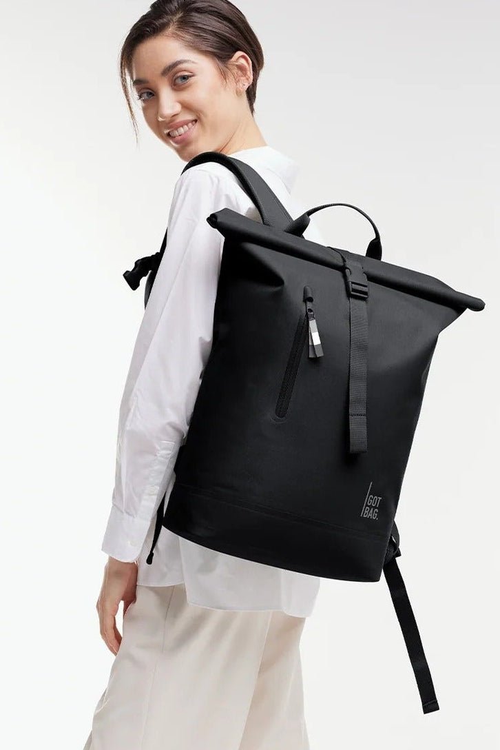 GOT BAG - Rolltop Lite 2.0 Monochrome - Black - BACKYARD