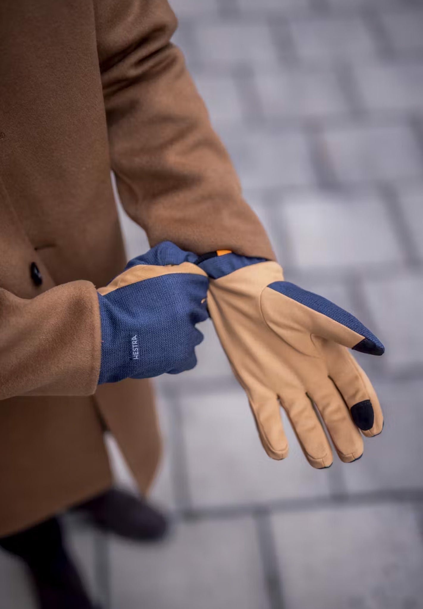 HESTRA - M's Zephyr - Charcoal - BACKYARD