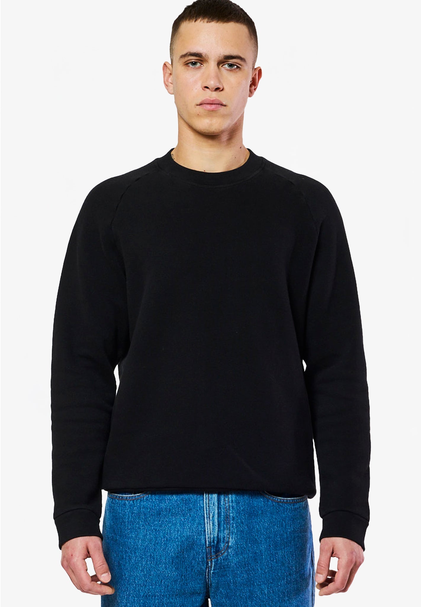 HOMECORE - Terry Sweat - Black - BACKYARD