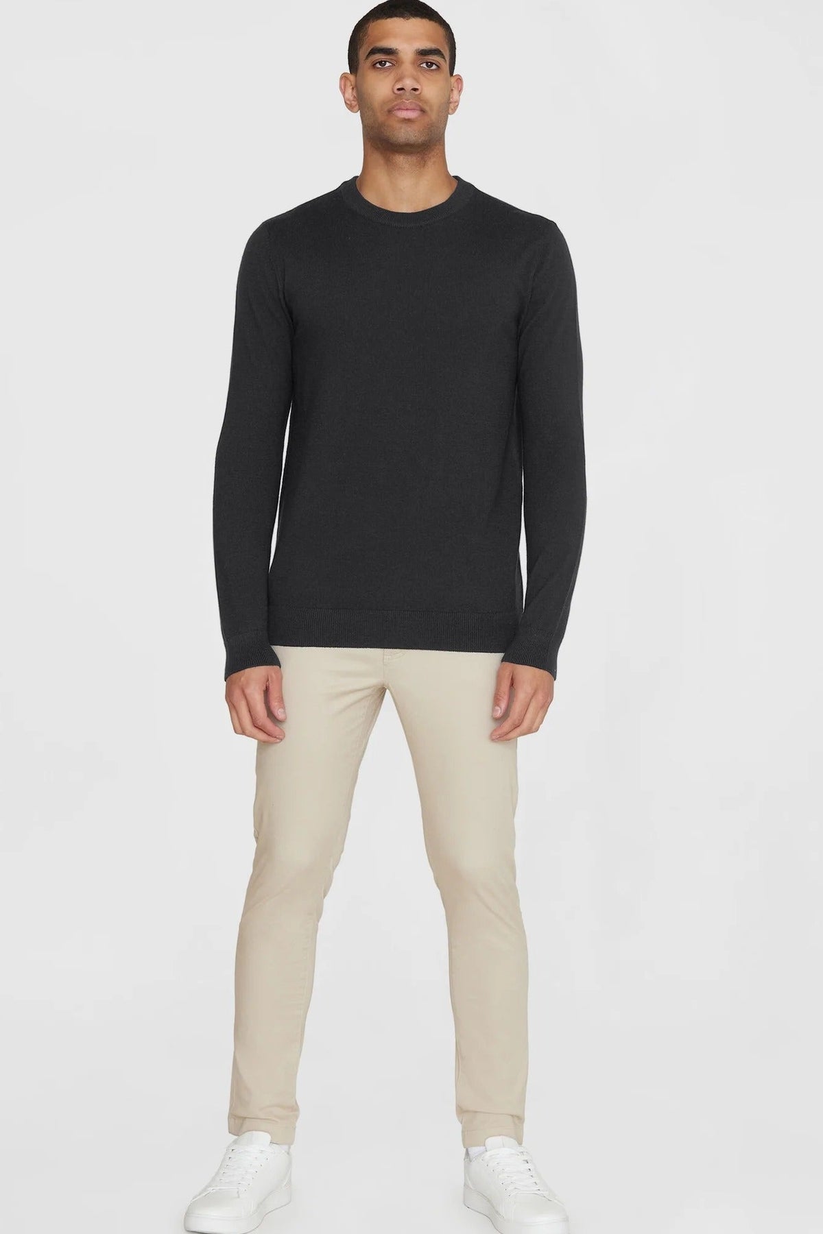 Regular Merino Knit Crew Neck