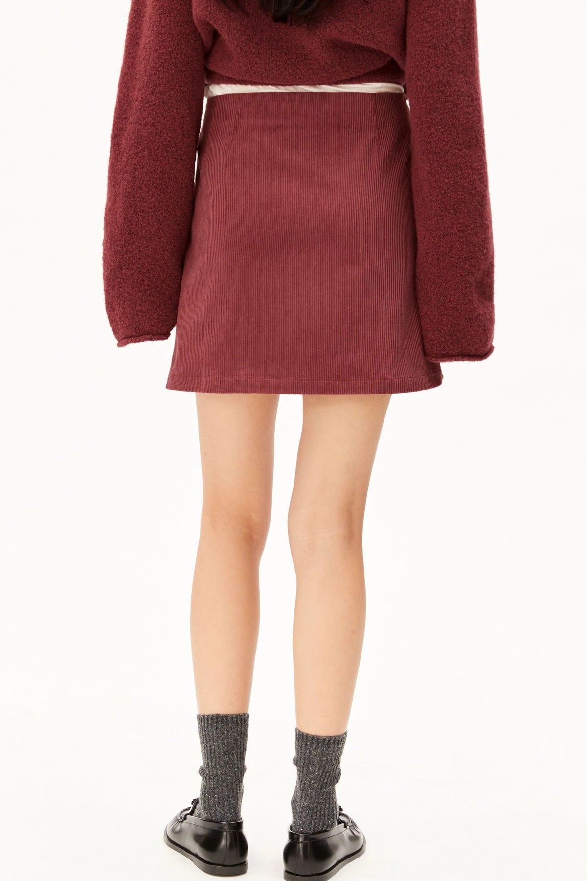 Corduroy Mini Skirt