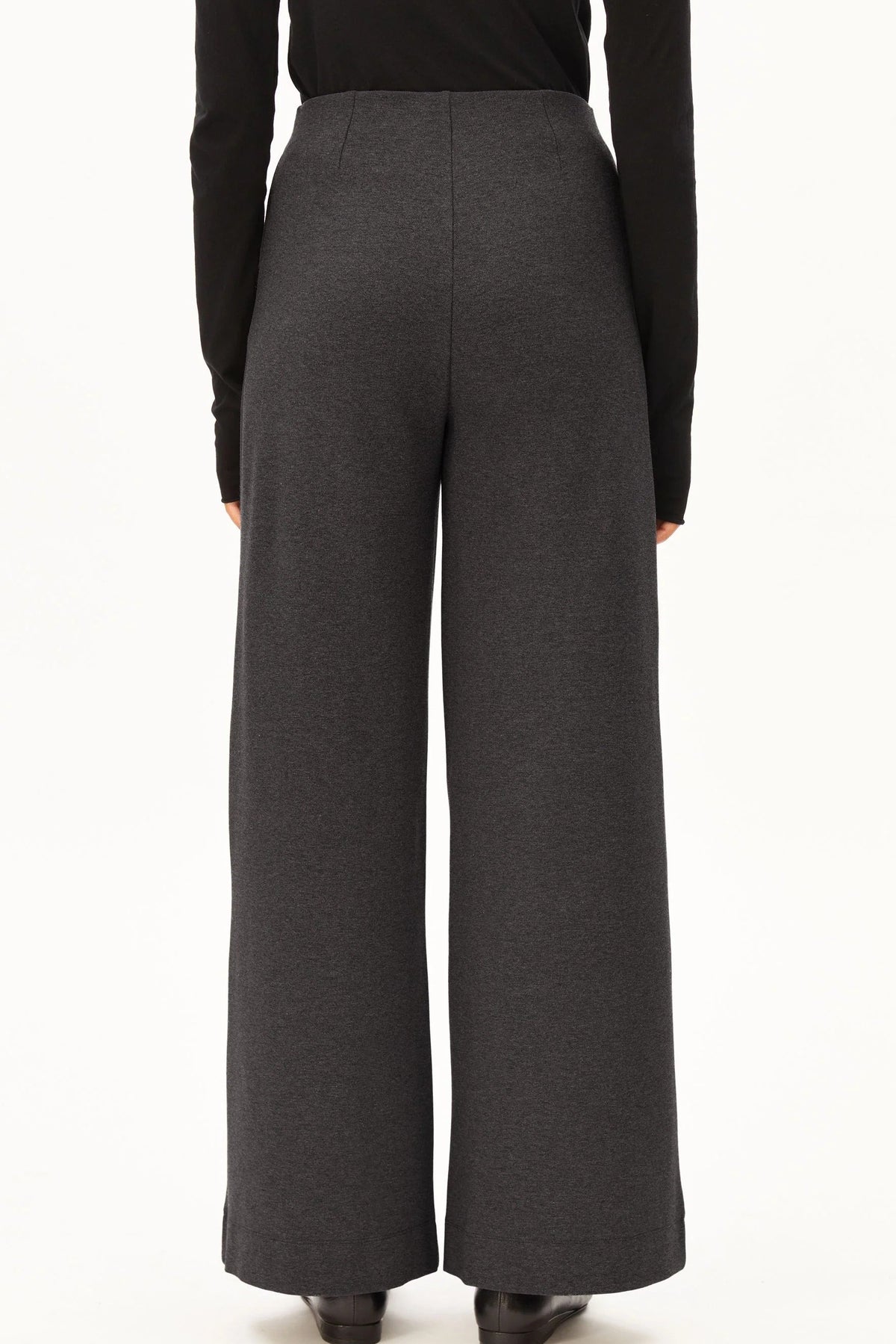 Basic Jersey Wide Leg Pant