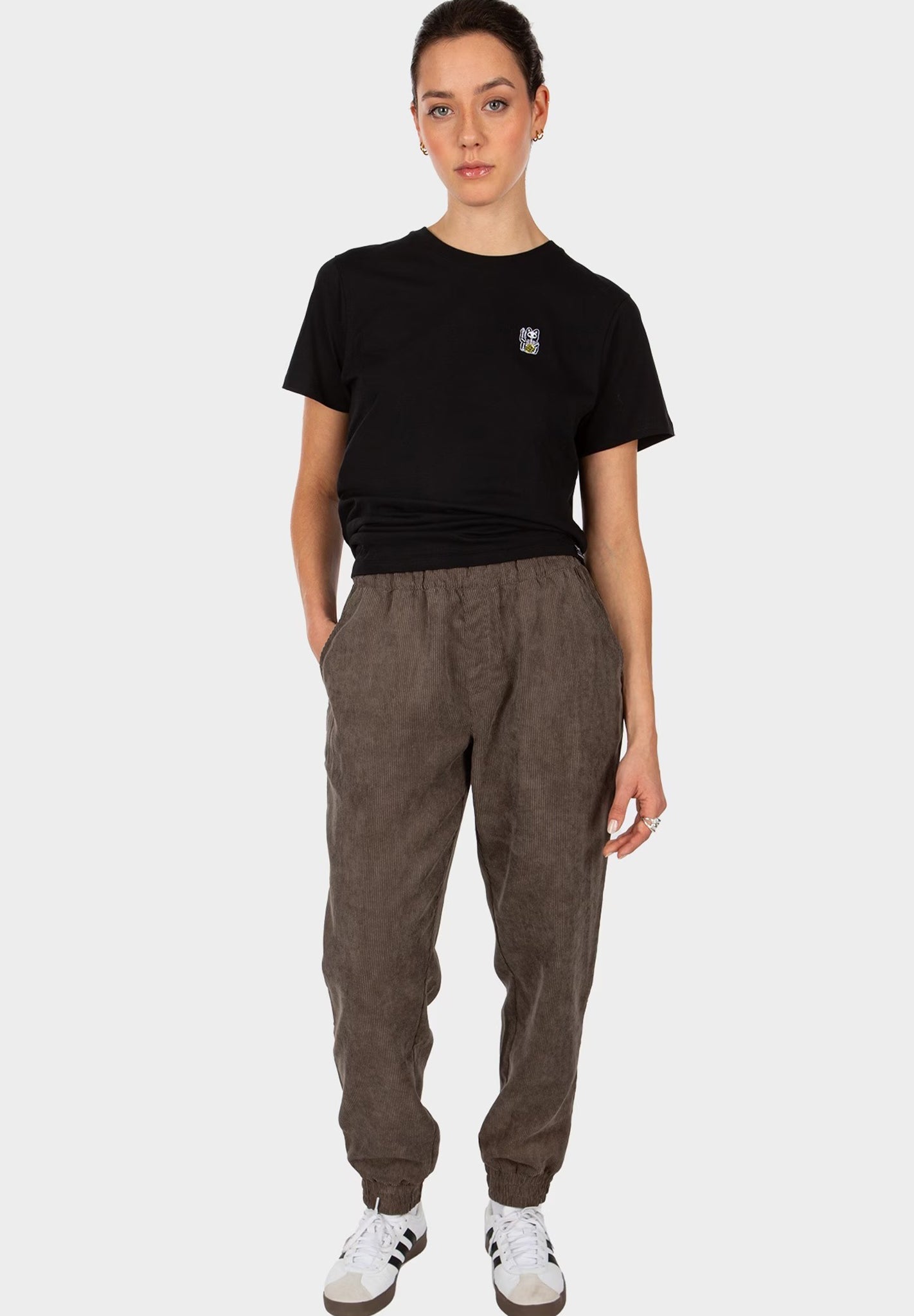 IRIEDAILY - Civic Cord Pant - Charcoal - BACKYARD