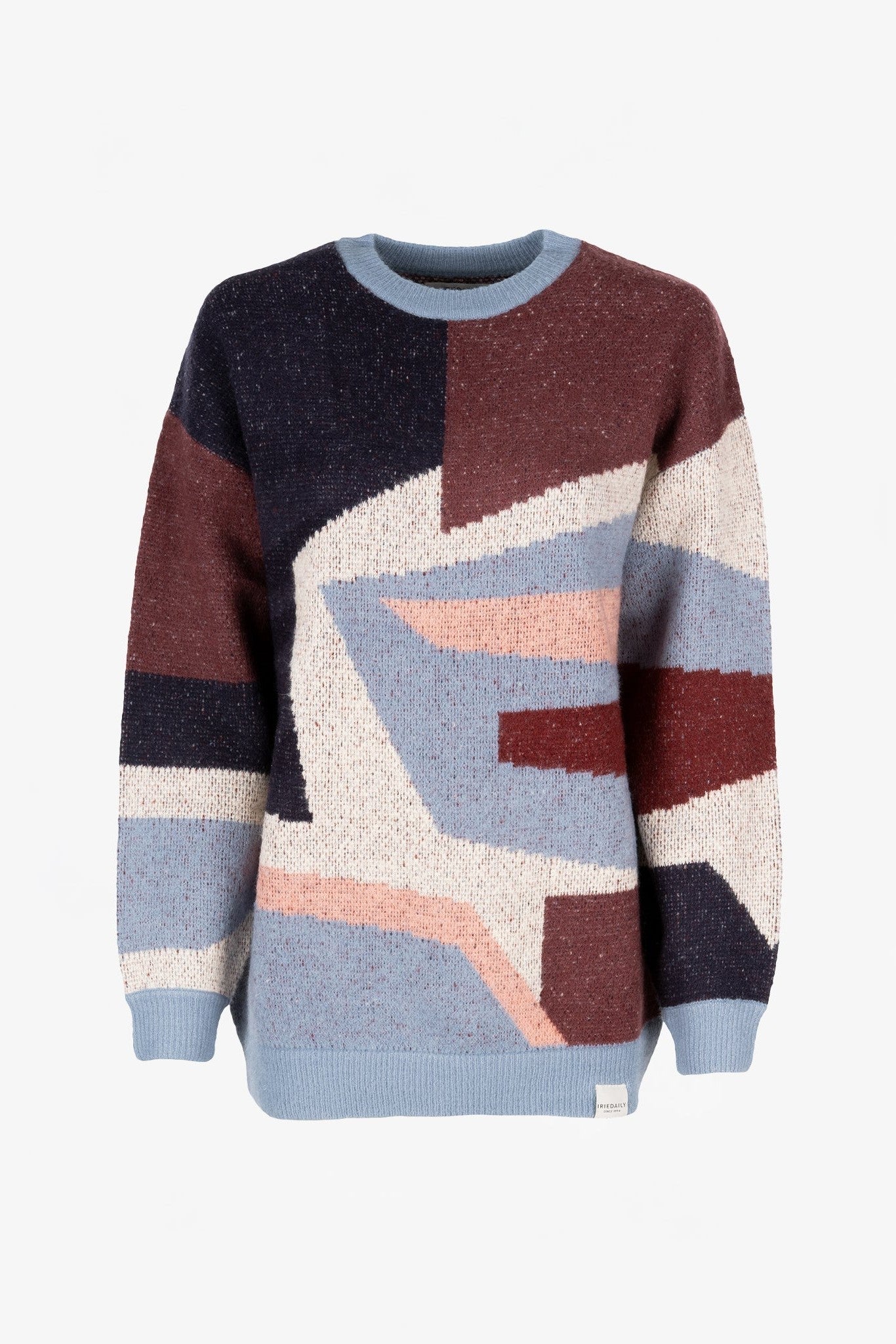 IRIEDAILY - Fady Knit - Navy Red - BACKYARD