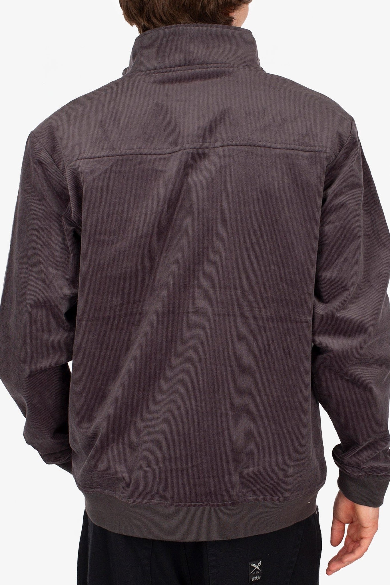 IRIEDAILY - GSE Cord Jacket - Anthracite - BACKYARD