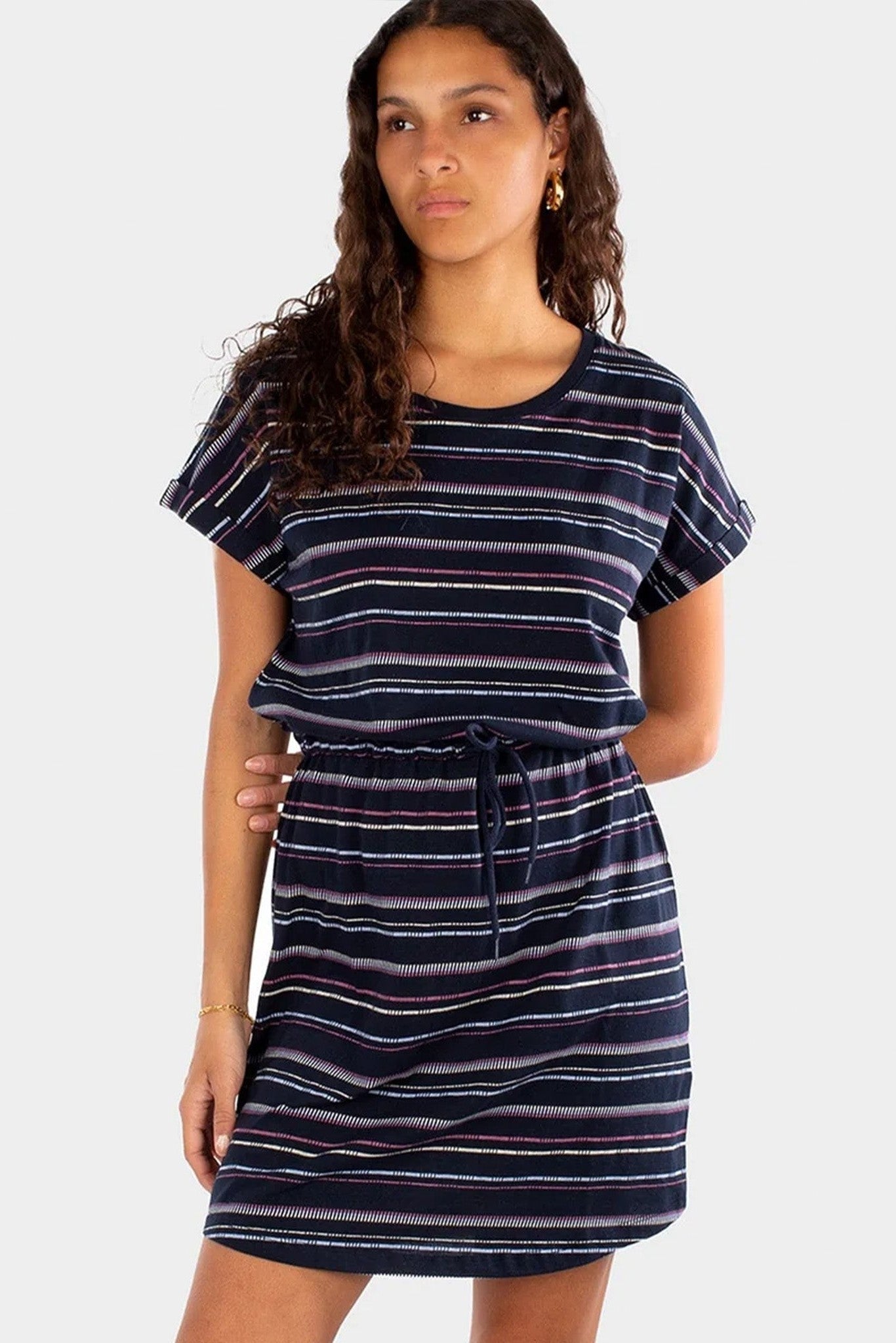 IRIEDAILY - Naipi Dress - Navy - BACKYARD