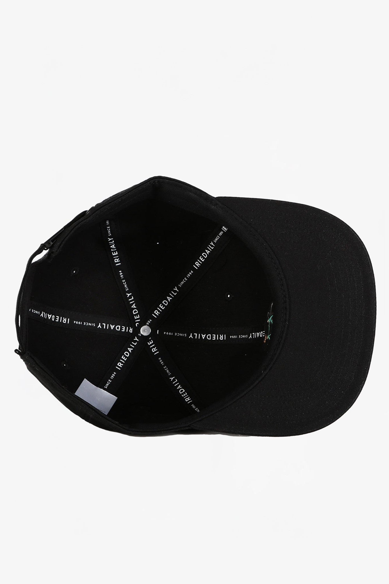 IRIEDAILY - Peaceride Cap - Black - BACKYARD