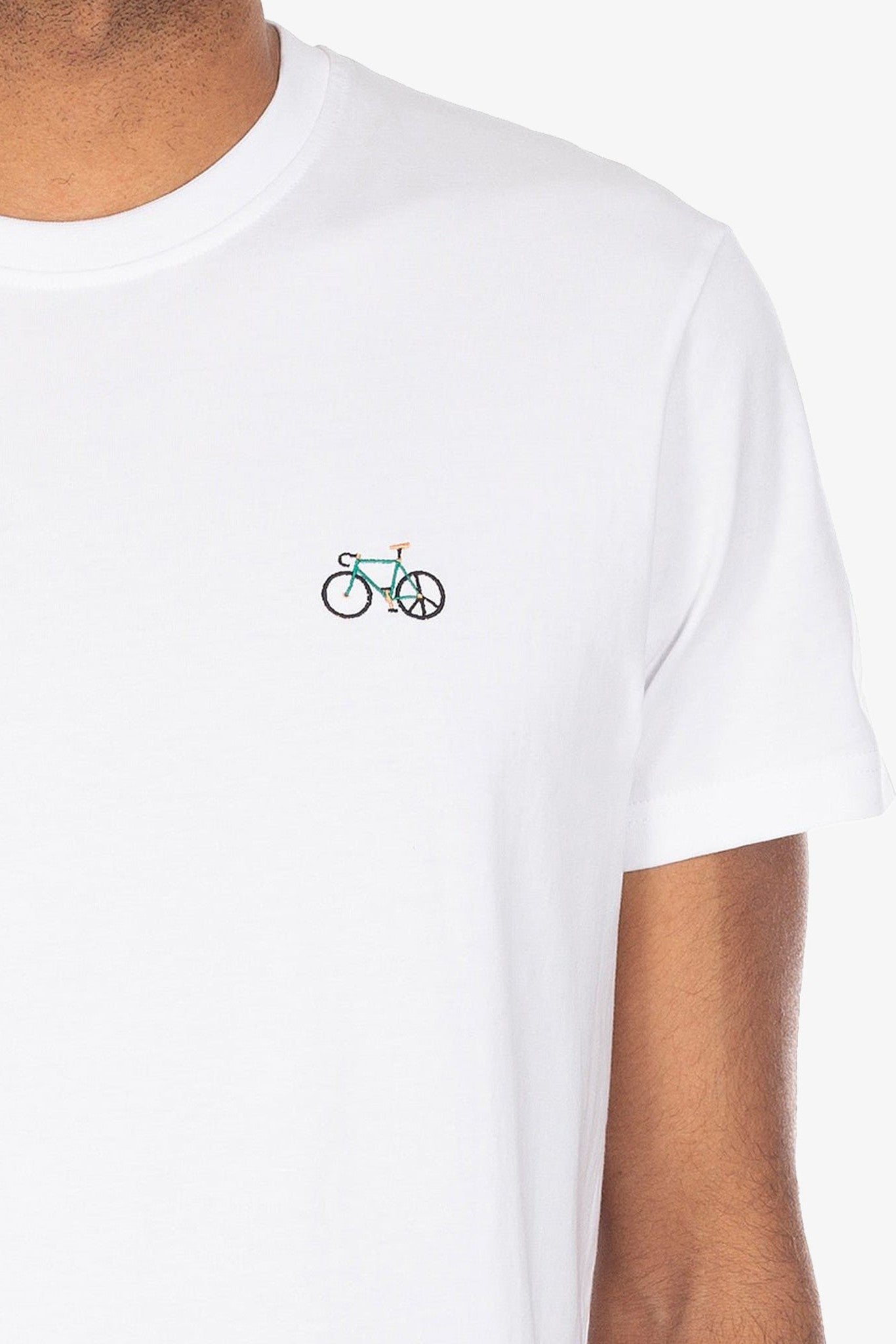 IRIEDAILY - Peaceride Emb Tee - White - BACKYARD