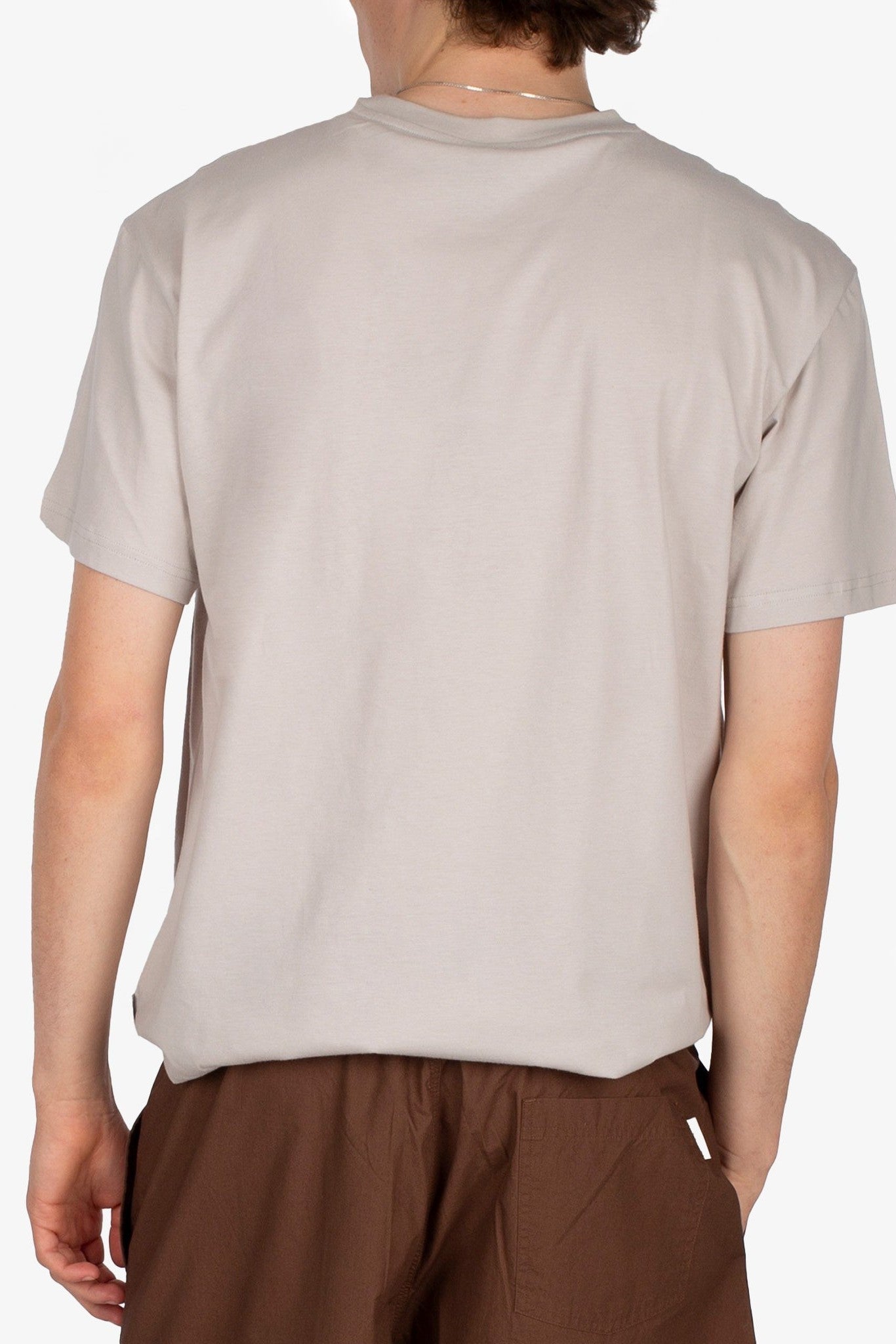 IRIEDAILY - Peaceride Emb Tee - Cloud Grey - BACKYARD