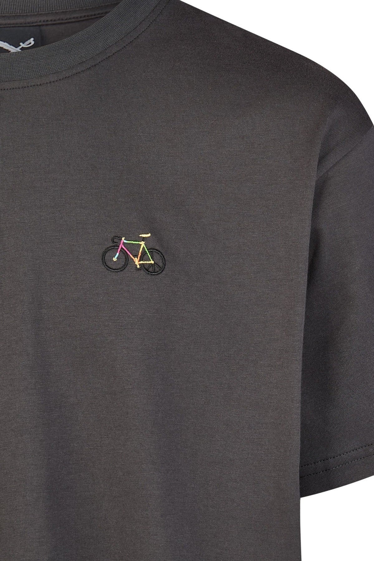IRIEDAILY-Peaceride Emb Tee-Coal-BACKYARD