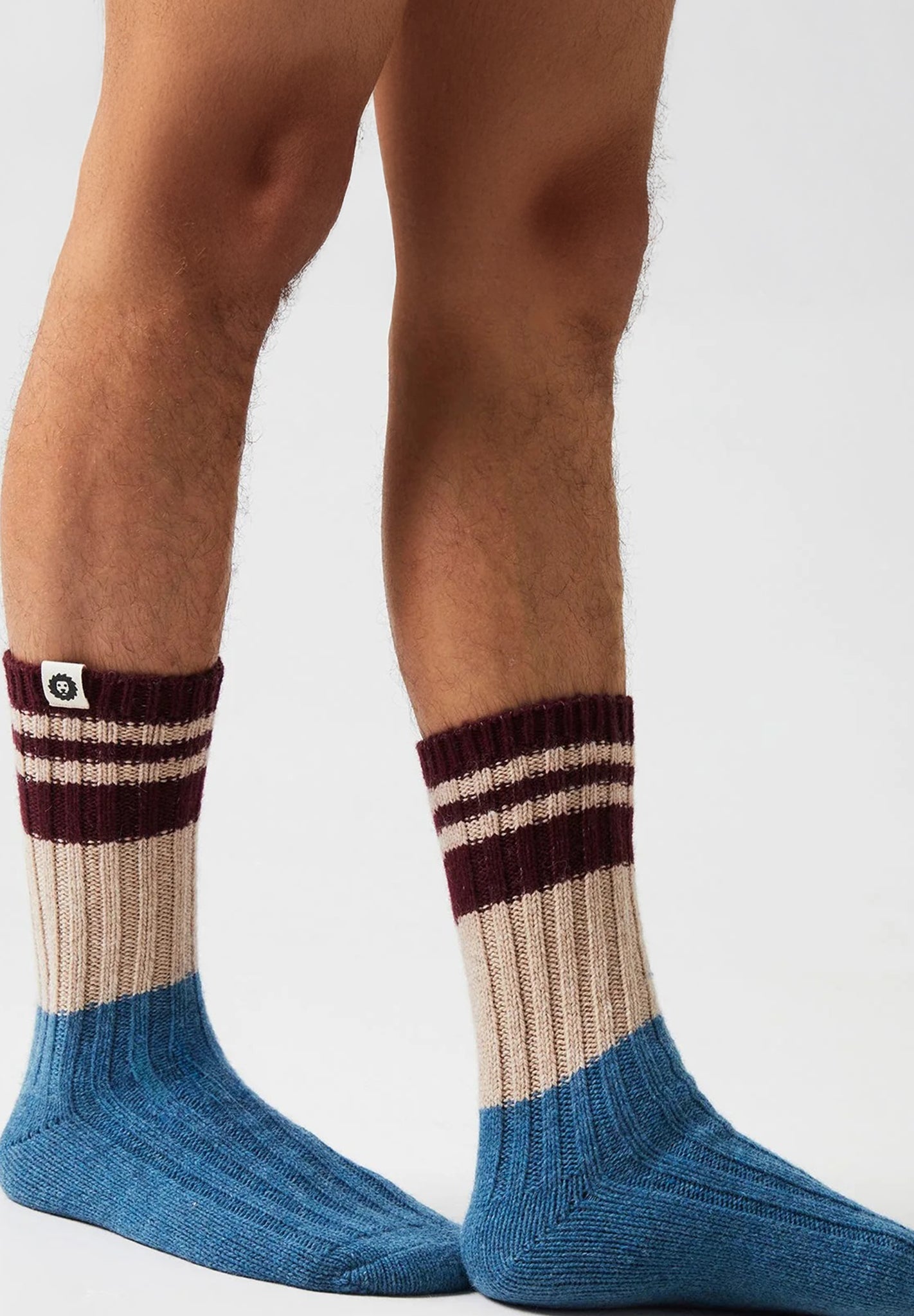 JIMMY LION - Premium Winter Rec - Beige Dark Red - BACKYARD