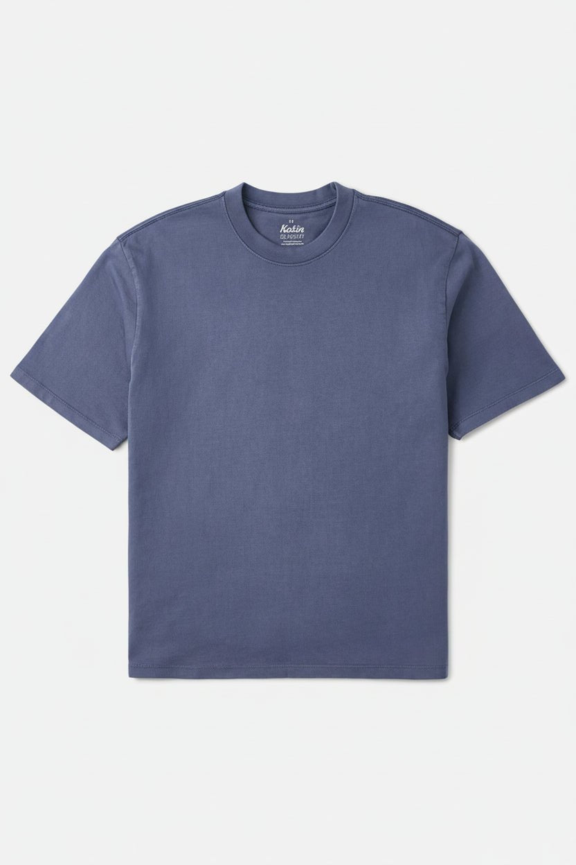 KATIN-Box Fit Tee-Washed Blue Vintage Wash-BACKYARD
