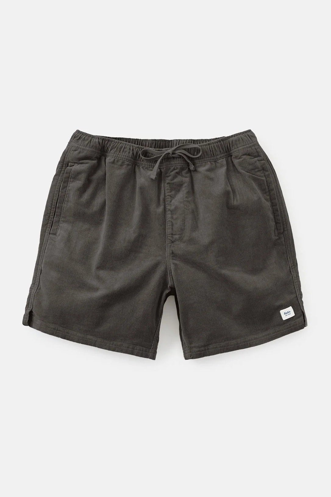 KATIN - Cord Local Short - Black Wash - BACKYARD