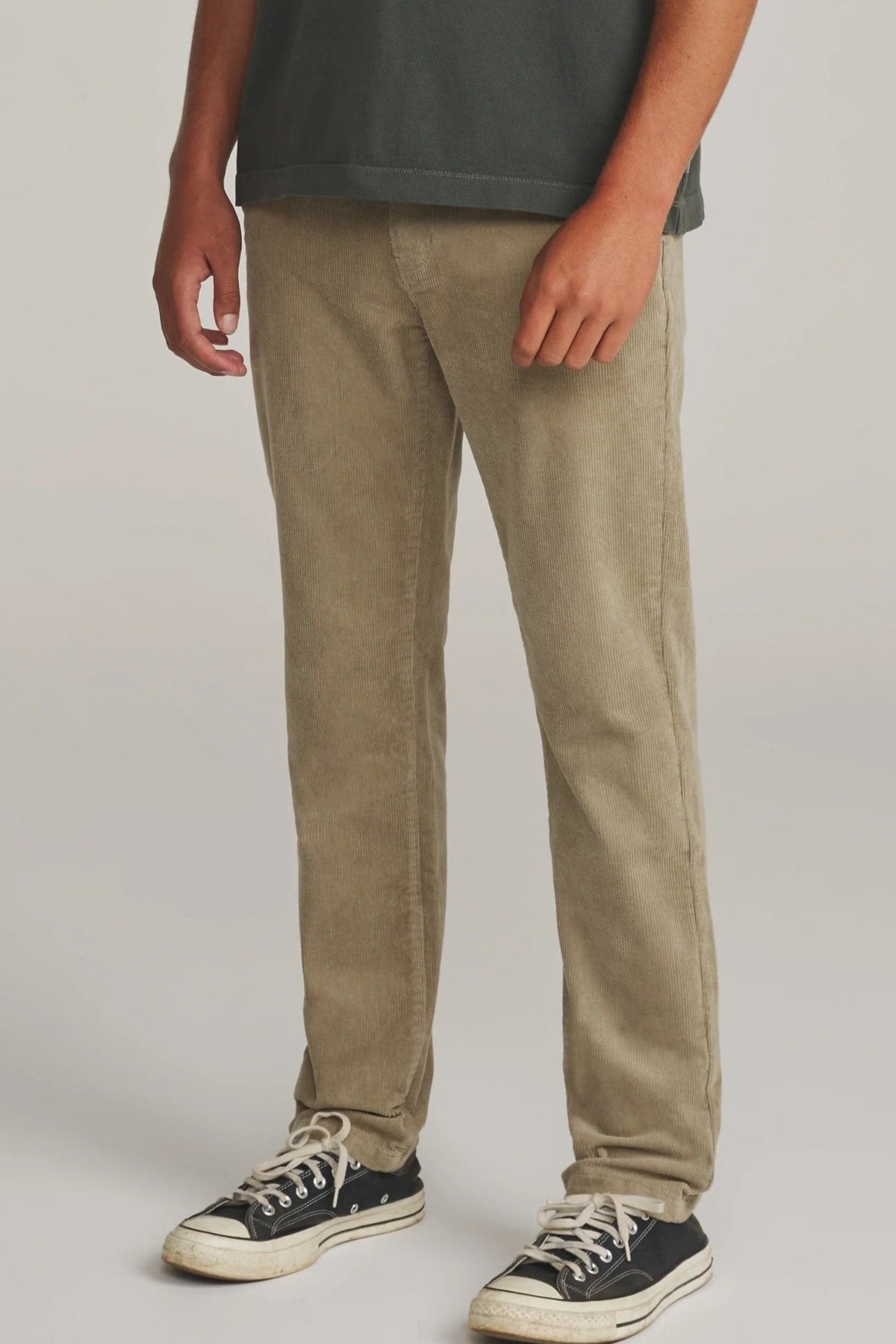 KATIN-Corey Corduroy Pant-Khaki-BACKYARD