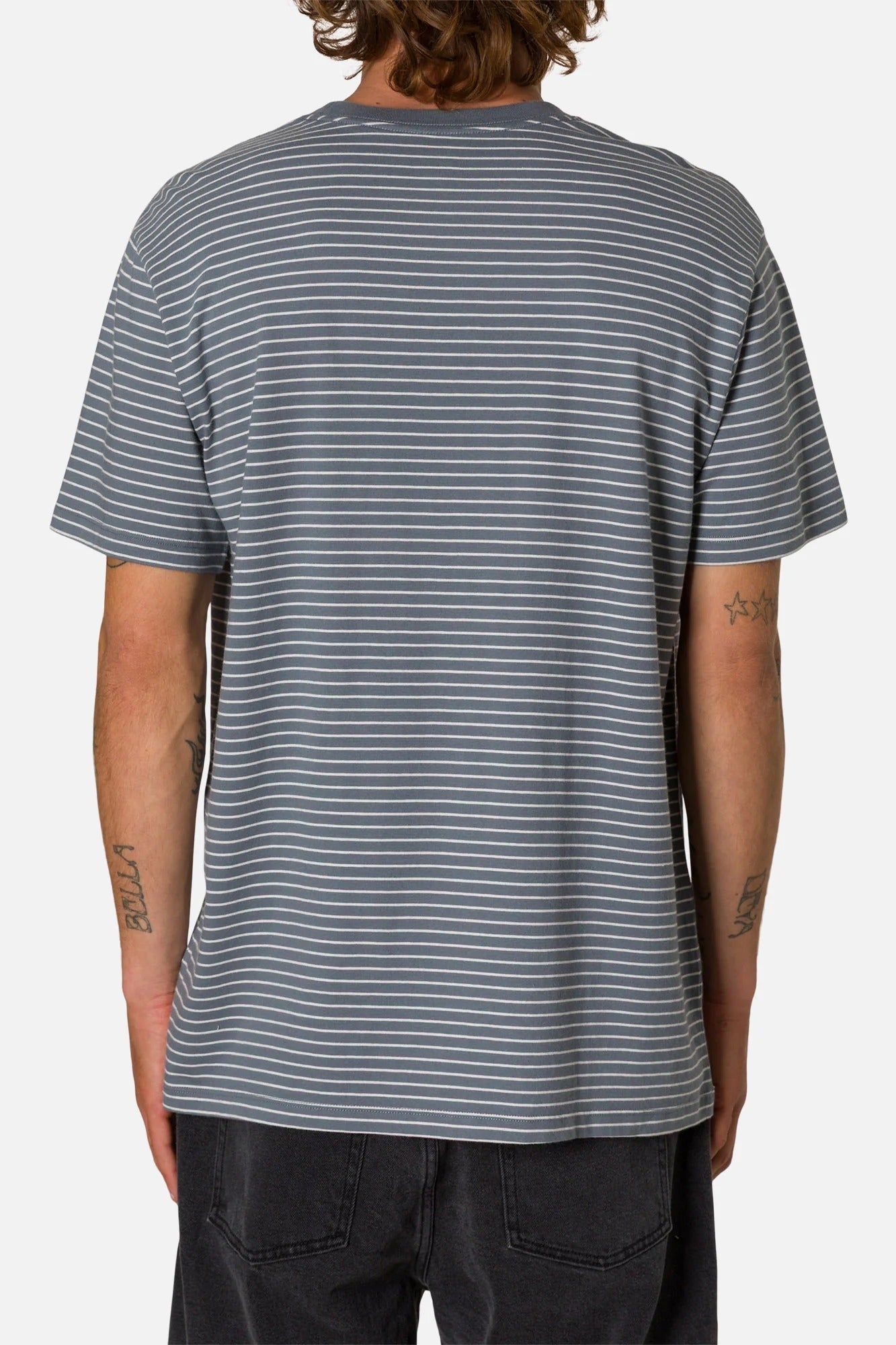 KATIN - Finley Pocket Tee - Tempest Blue - BACKYARD