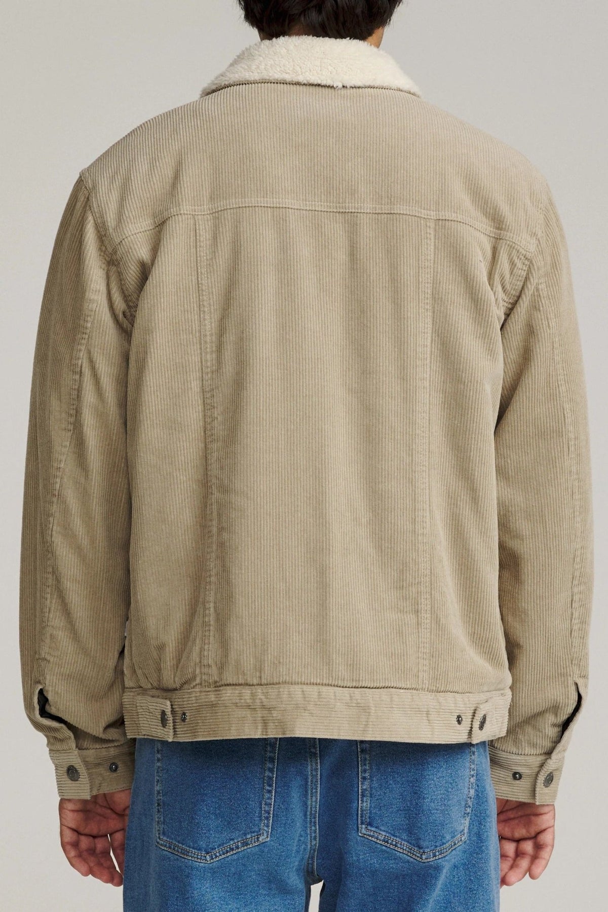KATIN-Harris Corduroy Jacket-Aluminium-BACKYARD