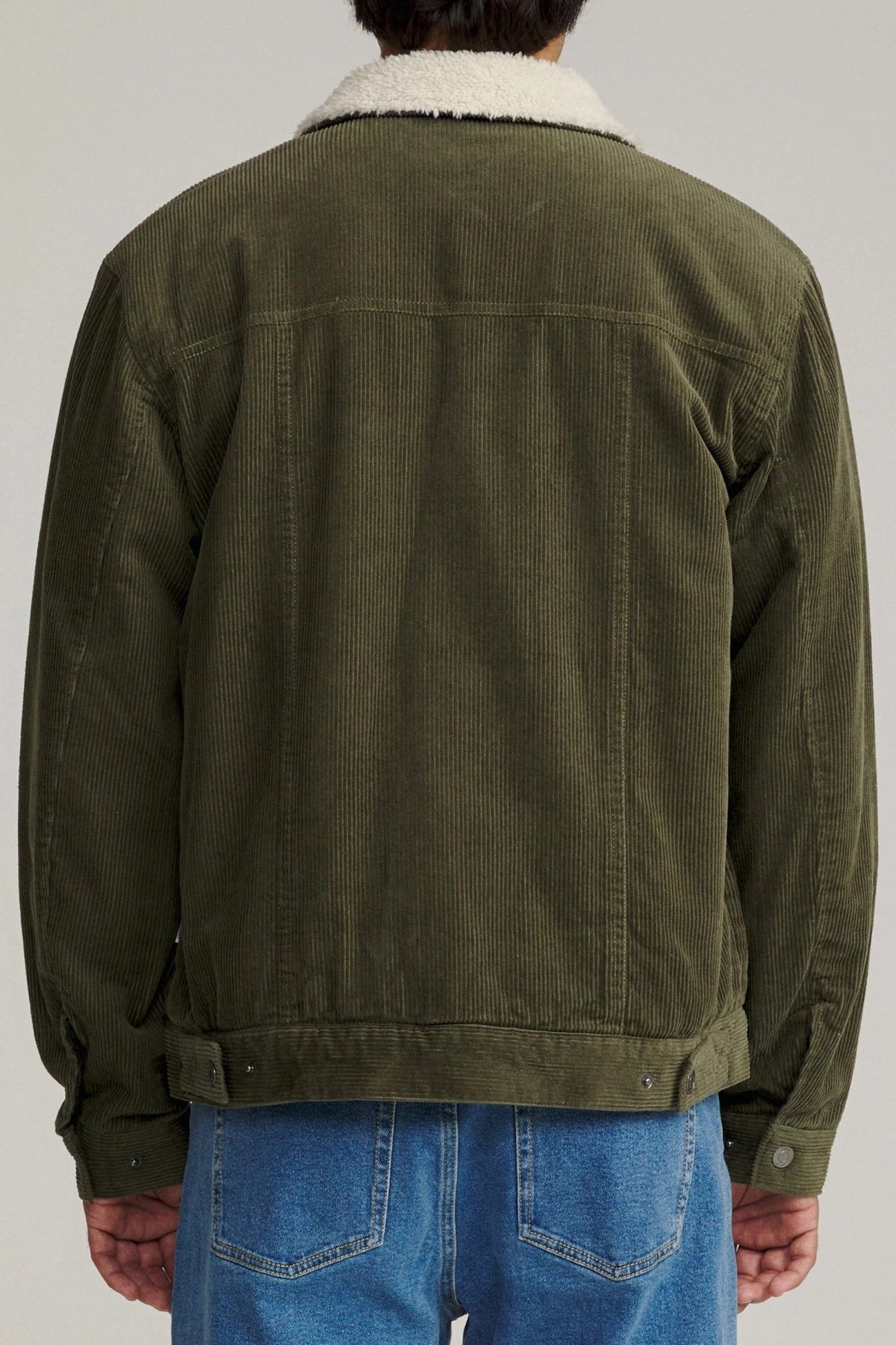 KATIN-Harris Corduroy Jacket-Dark Olive-BACKYARD