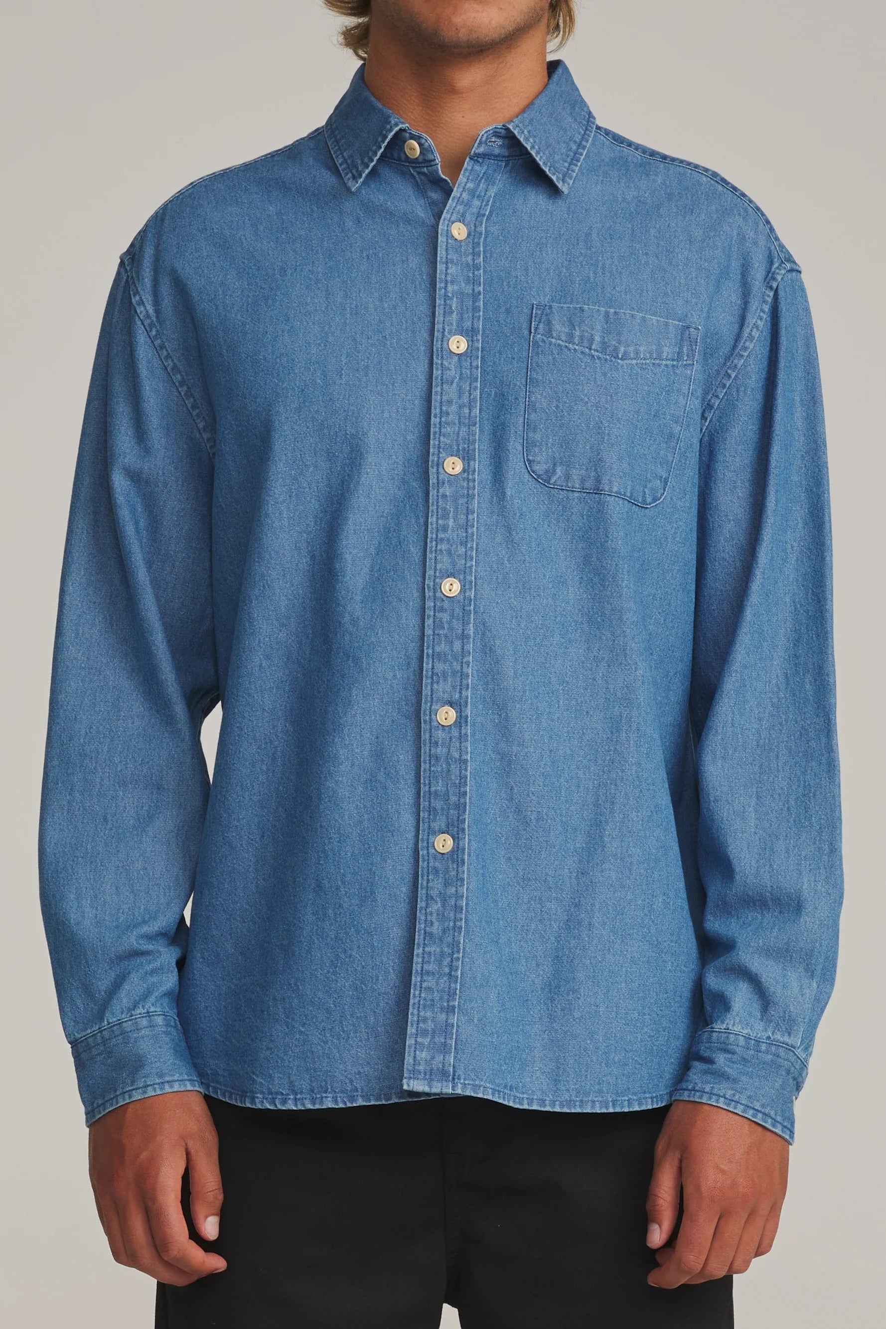 Henry Denim Shirt