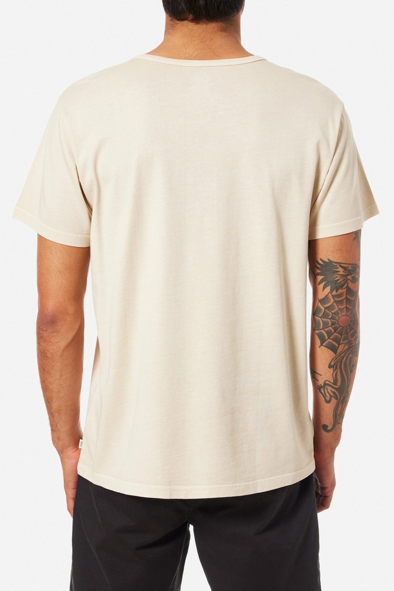 KATIN - Mesa Henley Tee - Vintage White - BACKYARD