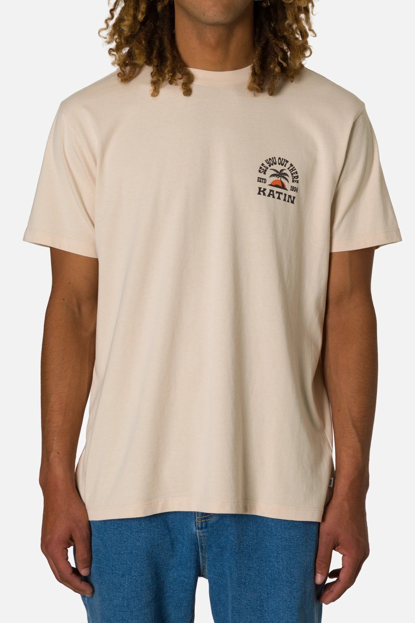 KATIN - Nosara Tee - Almond Peach - BACKYARD
