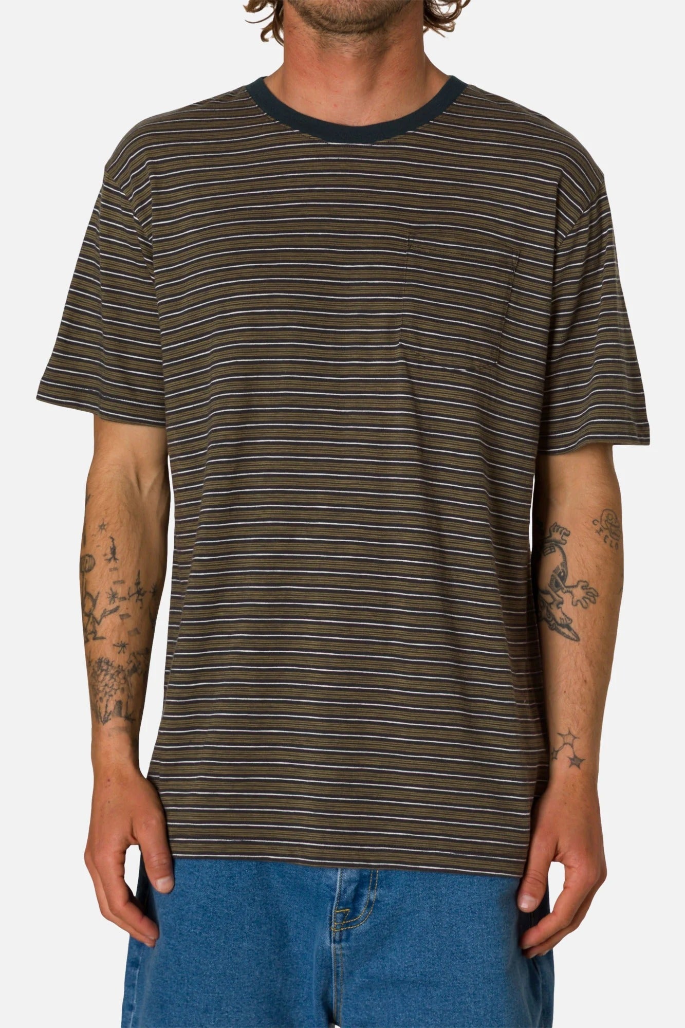 KATIN - Rural Pocket Tee - Black Wash - BACKYARD