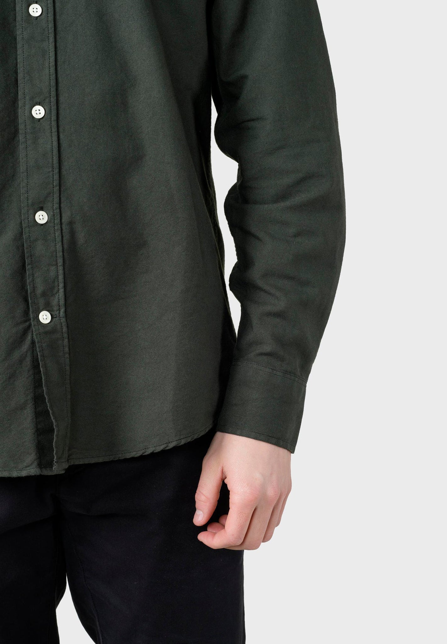 KLITMOLLER COLLECTIVE - Basic Shirt - Olive - BACKYARD
