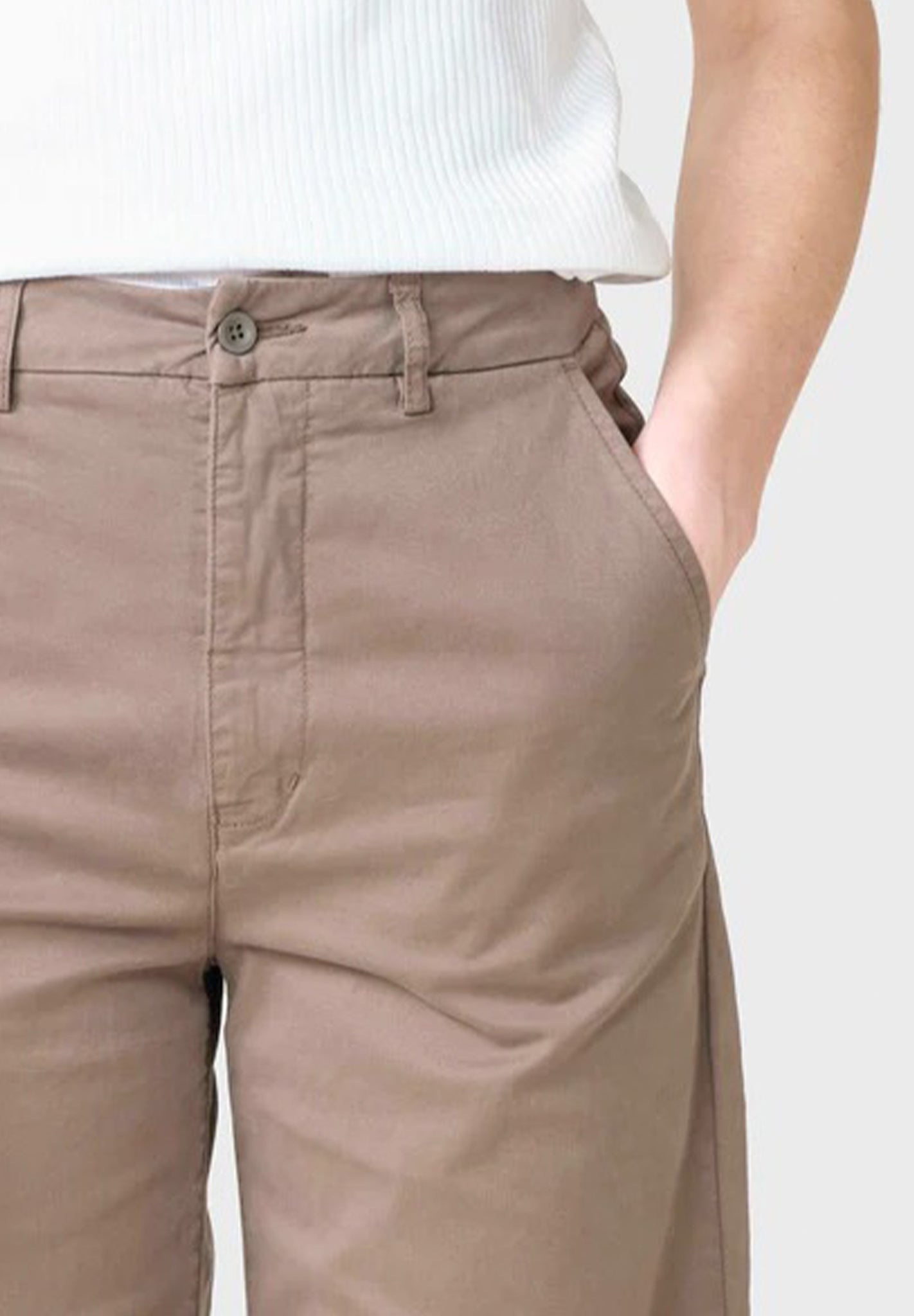 KLITMOLLER COLLECTIVE - Lydia Pants - Taupe - BACKYARD