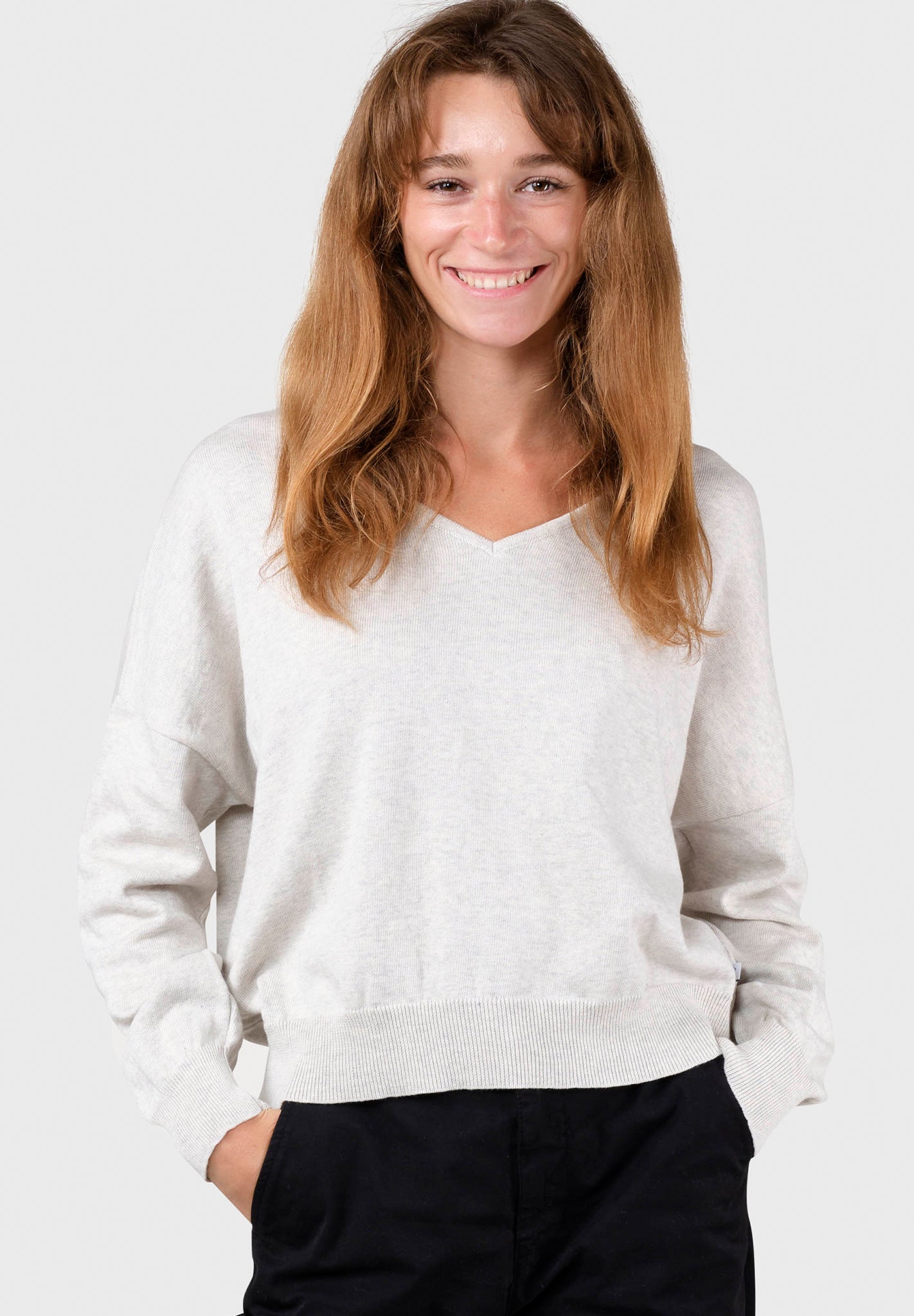 KLITMOLLER COLLECTIVE - Randi Knit - Cream Melange - BACKYARD