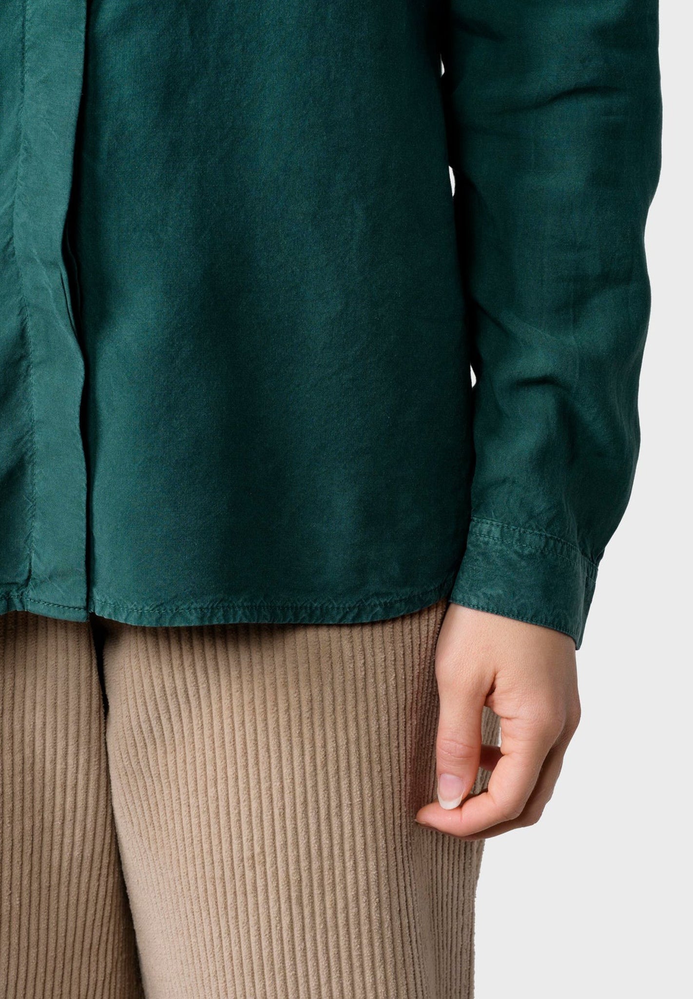 KLITMOLLER COLLECTIVE - Simone Shirt - Moss Green - BACKYARD