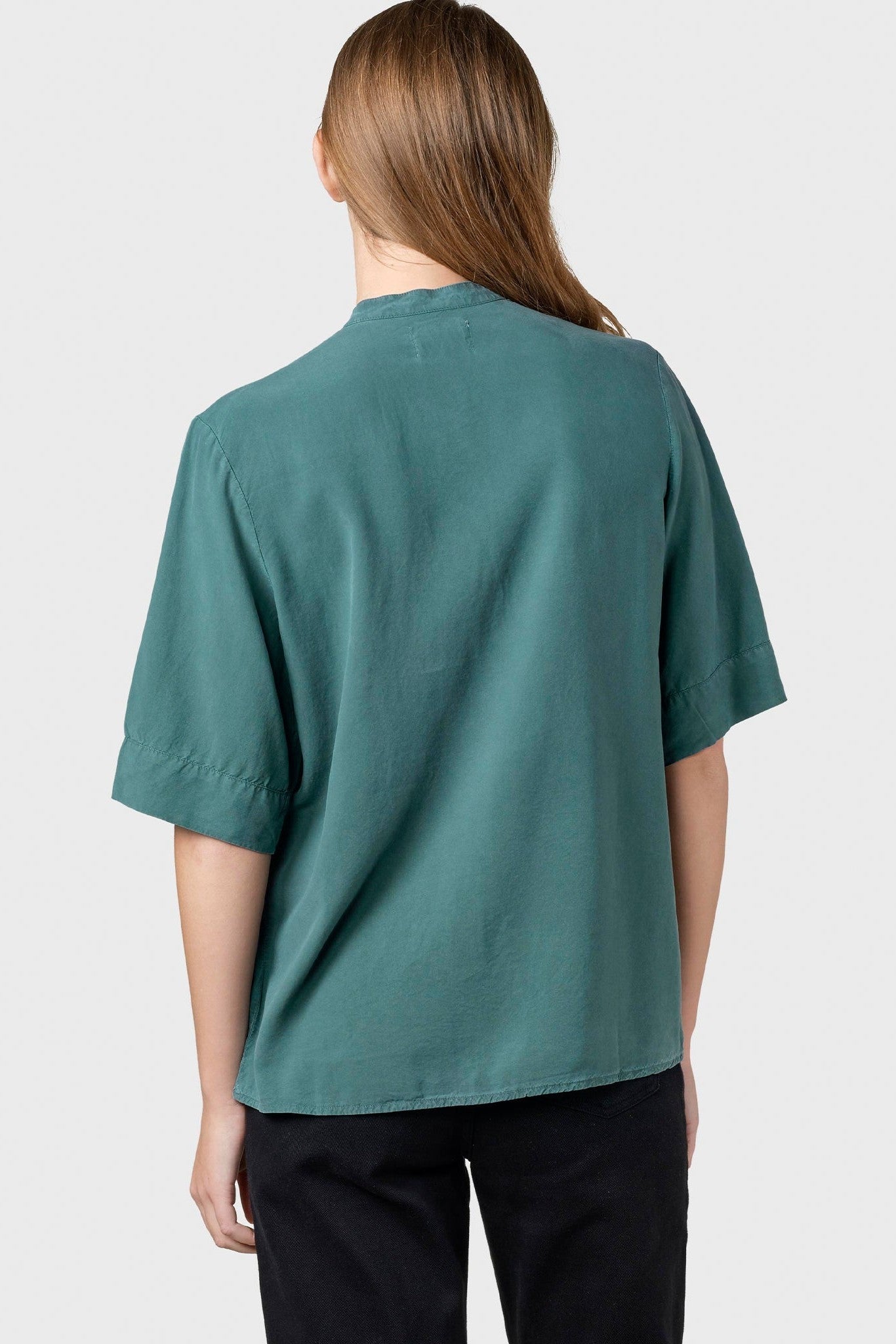 KLITMOLLER COLLECTIVE - Solrun Shirt - Moss Green - BACKYARD