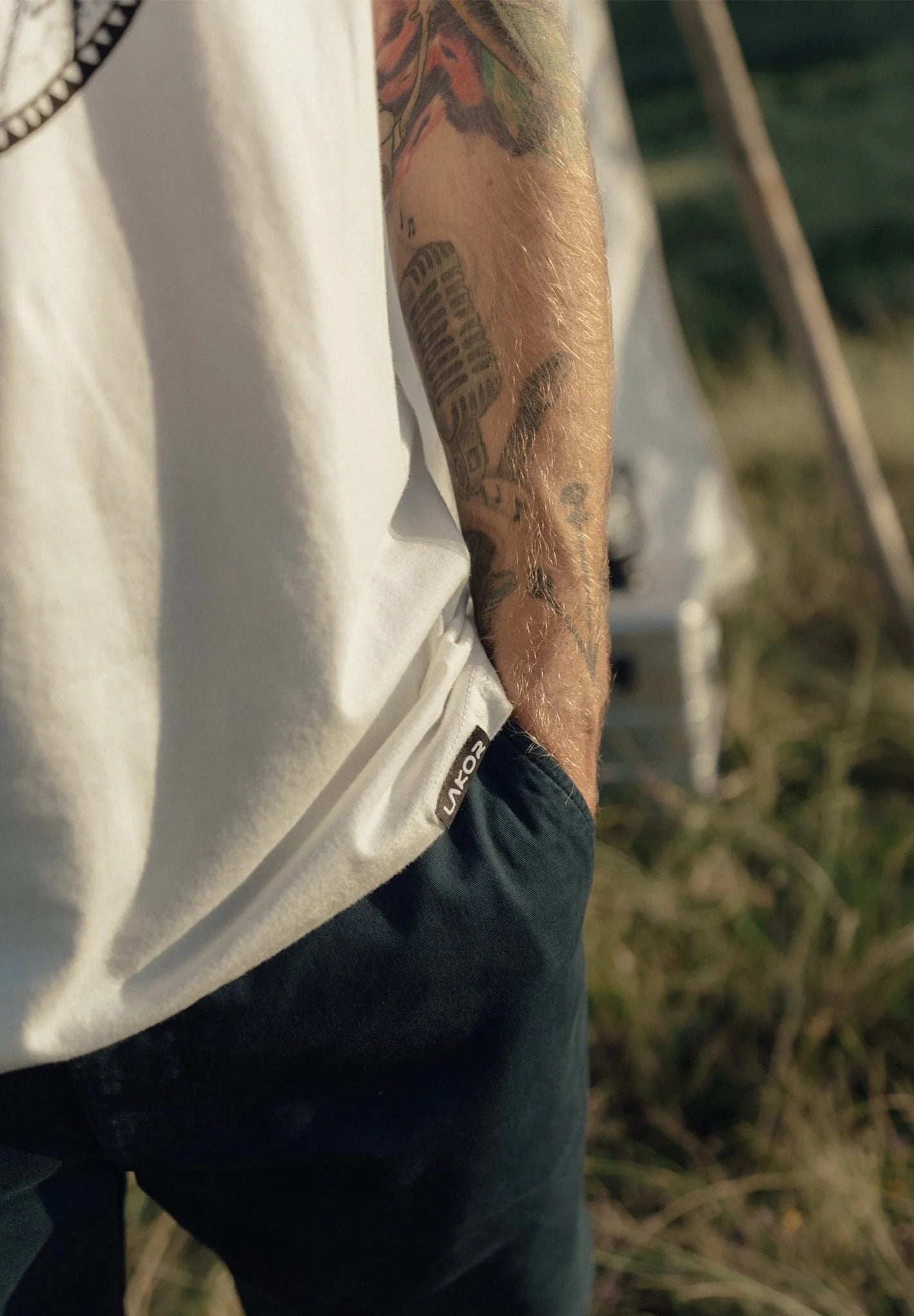 LAKOR - Carnage Classic T-Shirt - Starwhite - BACKYARD