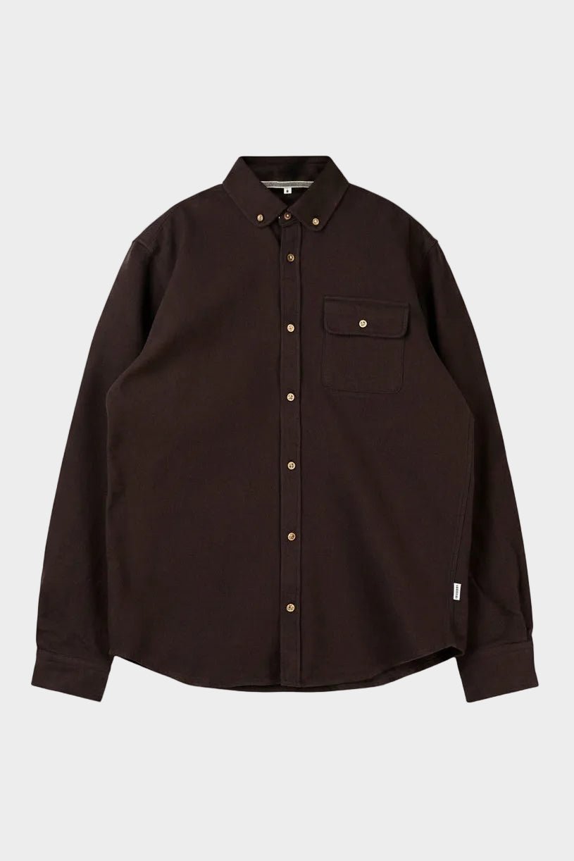 LAKOR-Moss Shirt-Chicory Coffee-BACKYARD