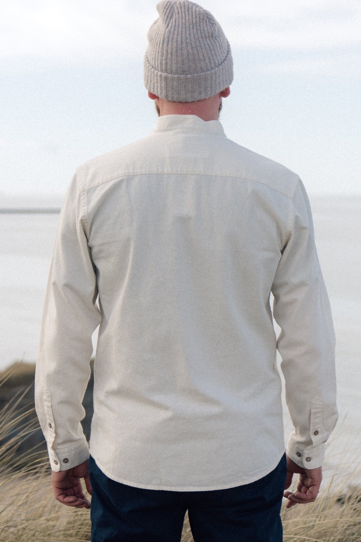 LAKOR - Plain Dal Shirt - Starwhite - BACKYARD
