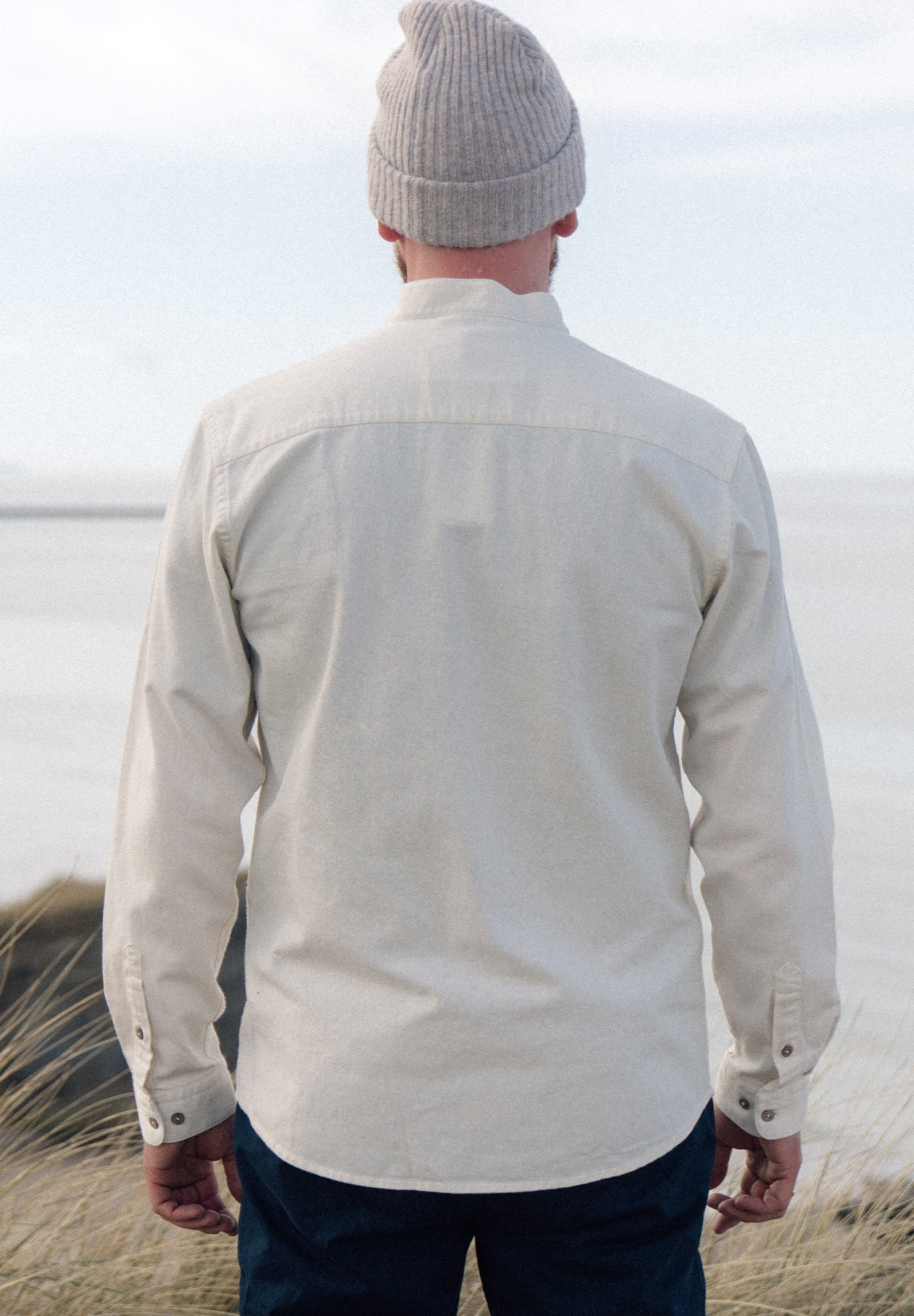 LAKOR - Plain Dal Shirt - Starwhite - BACKYARD