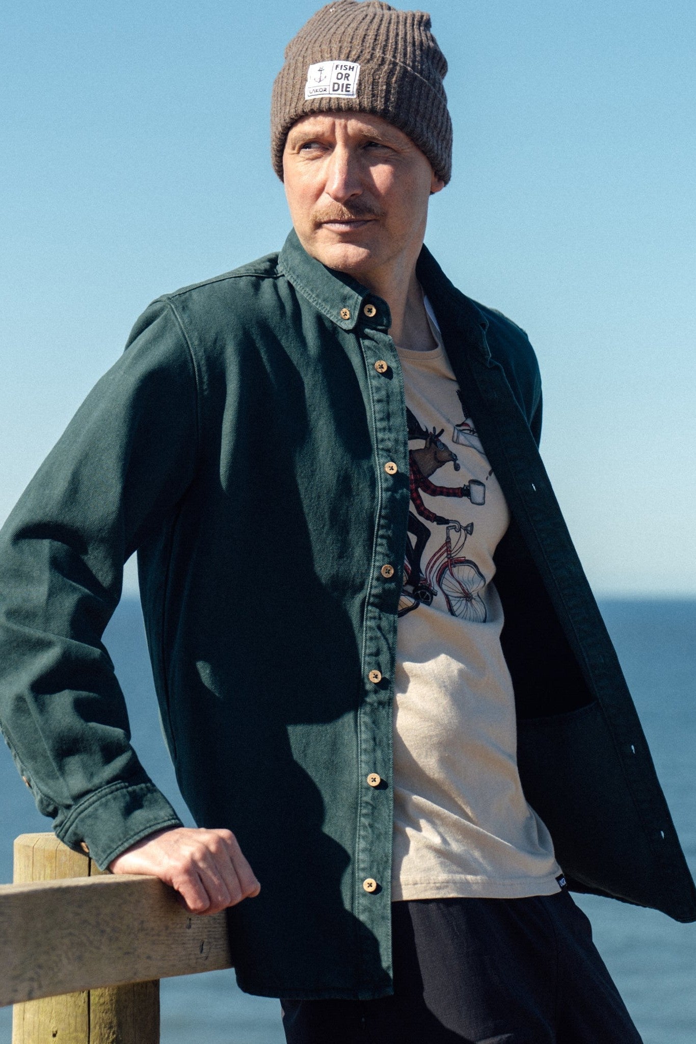 LAKOR - Spork Overshirt - Green Gables - BACKYARD