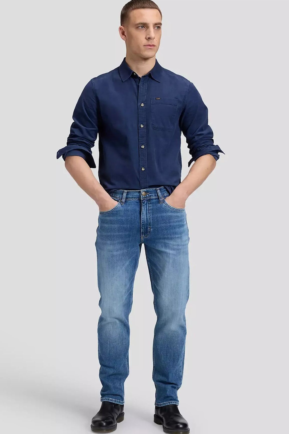 David Regular Tapered Jeans