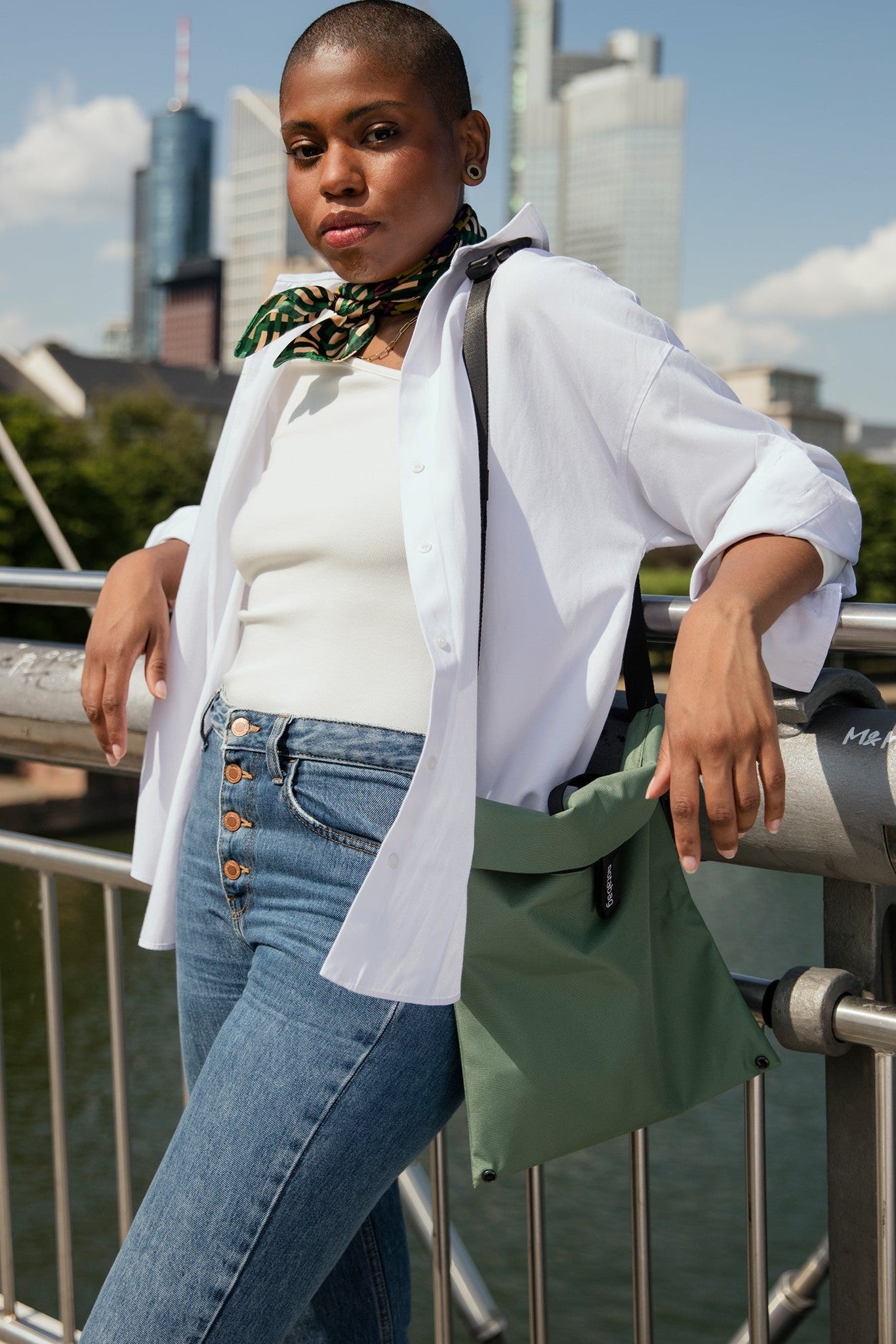 NOTABAG - Notabag Crossbody - Fern Green - BACKYARD