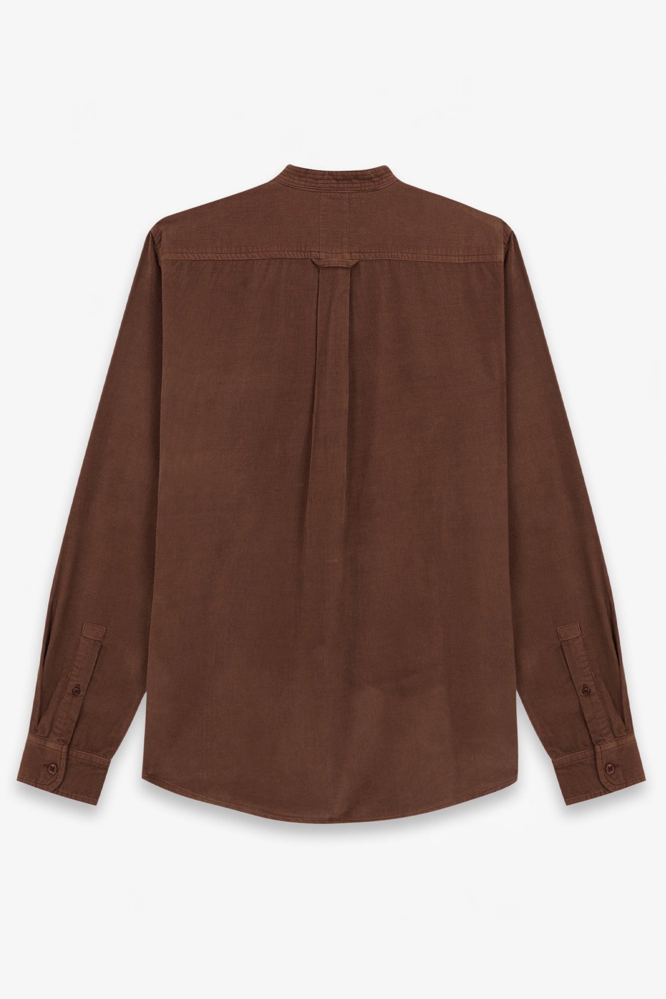 NOWADAYS - Garment Dyed Babycord Shirt - Rain Drum - BACKYARD