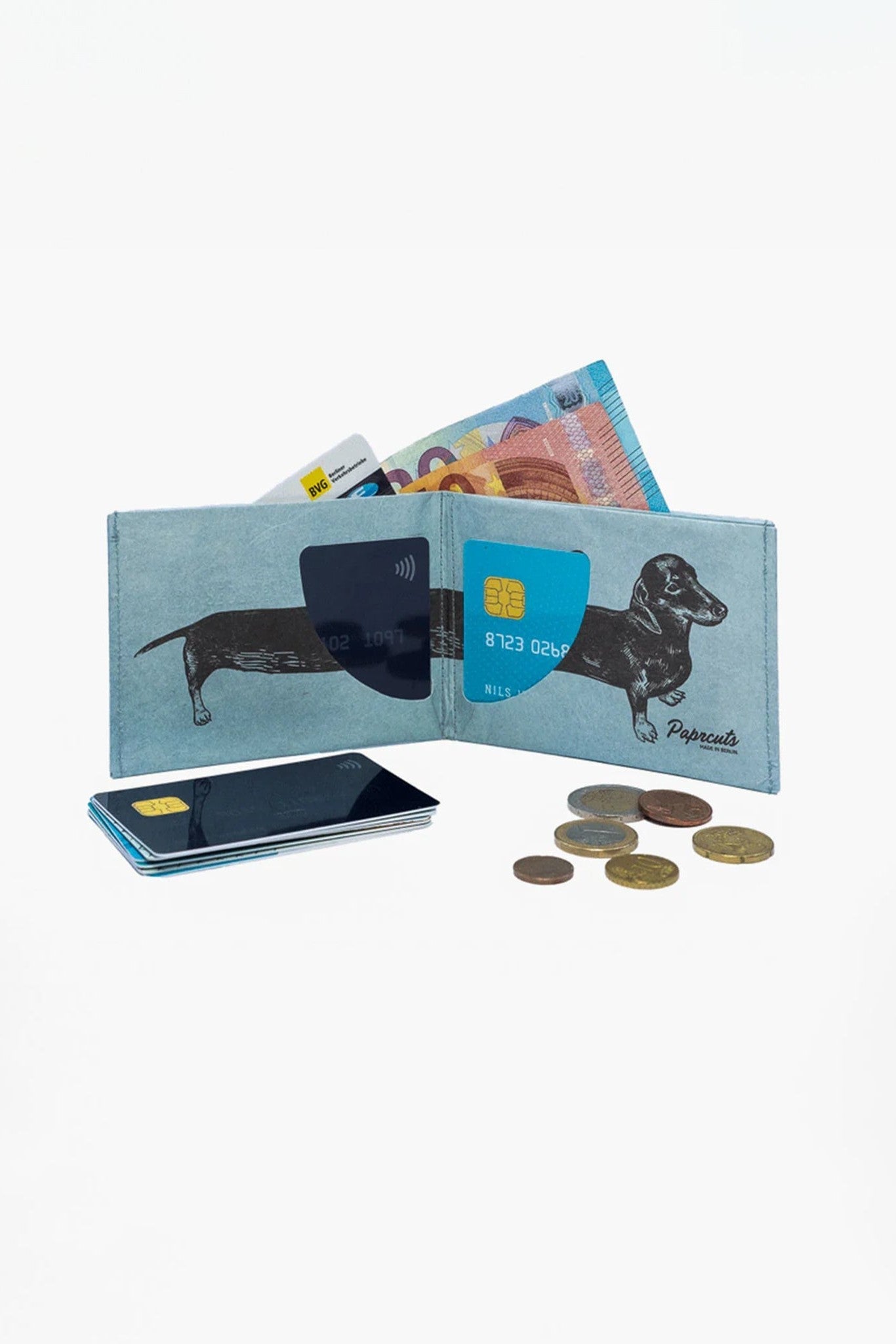 PAPRCUTS - RFID Portemonnaie - Sausage Dog - BACKYARD