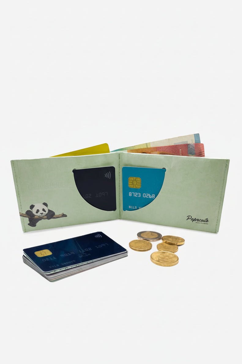 PAPRCUTS - RFID Portemonnaie - Peaceful Panda - BACKYARD