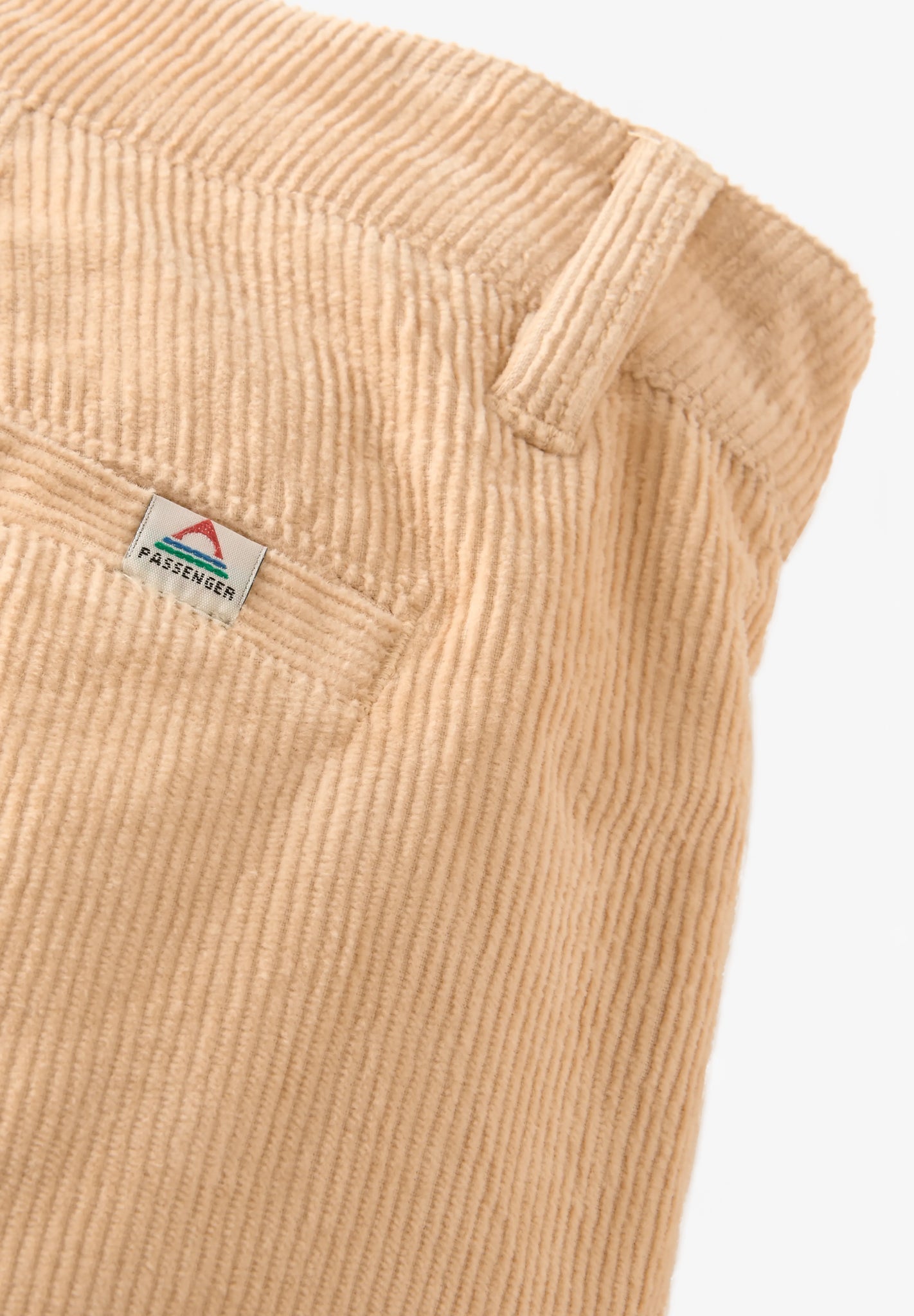 PASSENGER - 365 Cord Trouser - Stone - BACKYARD