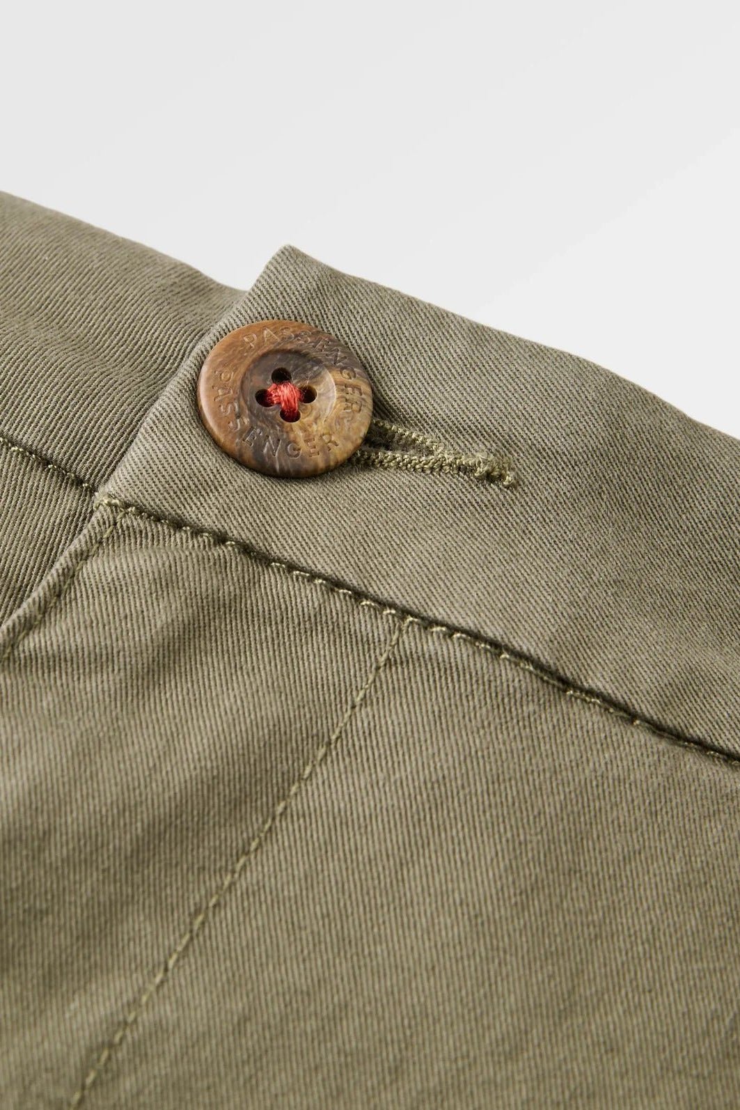 PASSENGER-365 Organic Cotton Trouser 2.0-Dusty Olive-BACKYARD