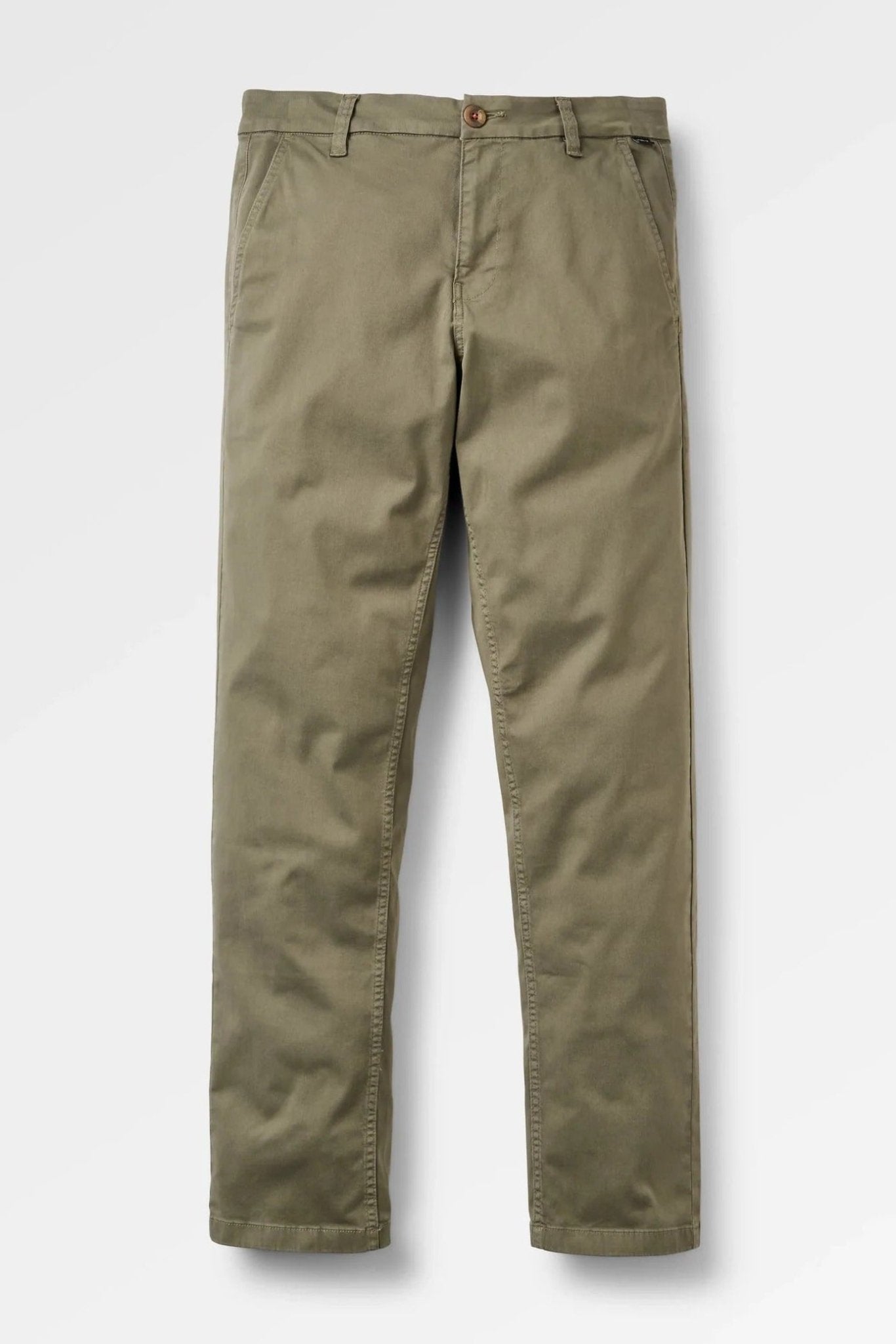 PASSENGER-365 Organic Cotton Trouser 2.0-Dusty Olive-BACKYARD